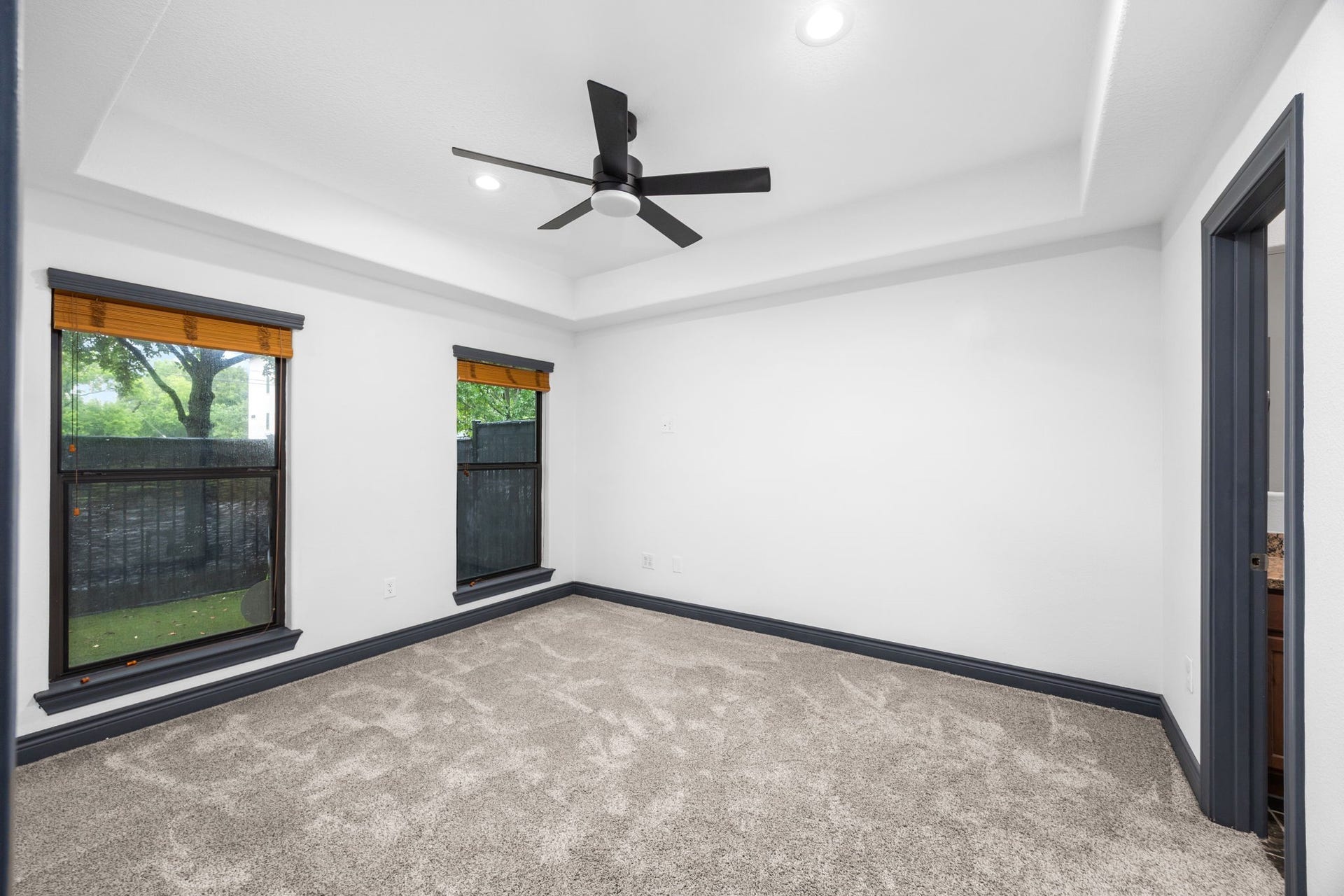1119 Saint Charles Street, Houston, TX 77003 First floor bedroom with attached bath