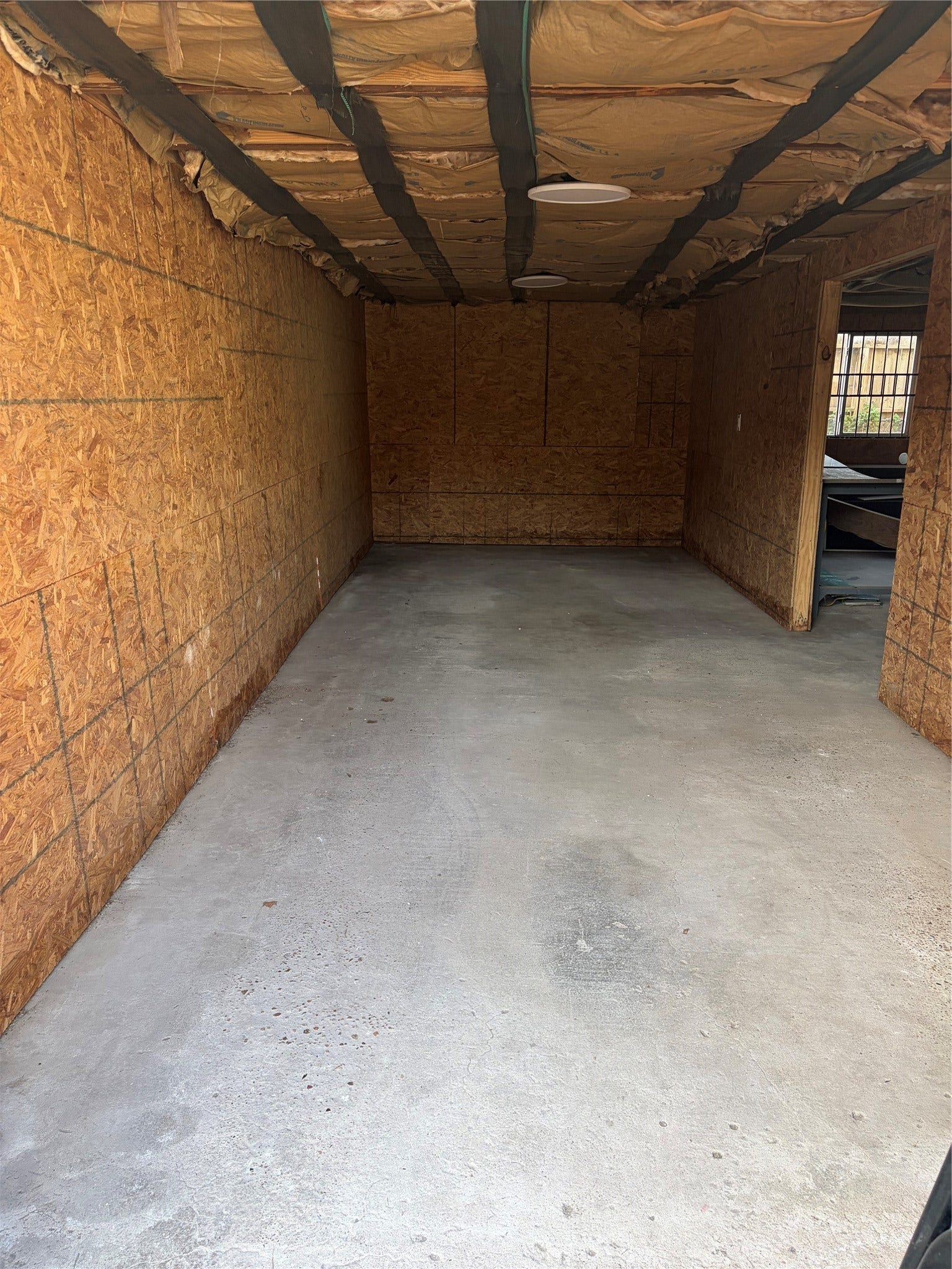 Garage that comes with unit.