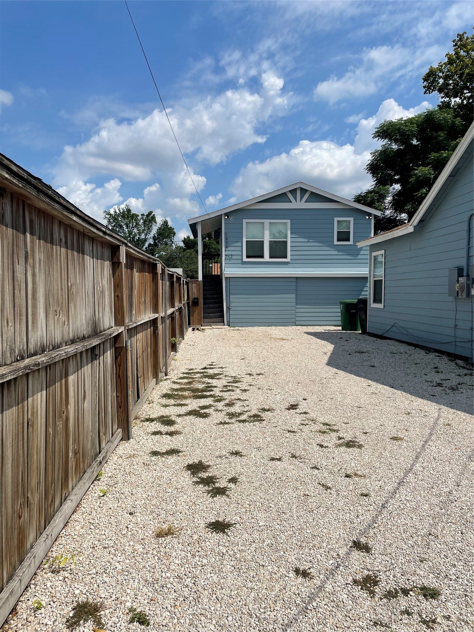 Exterior of Garage apartment