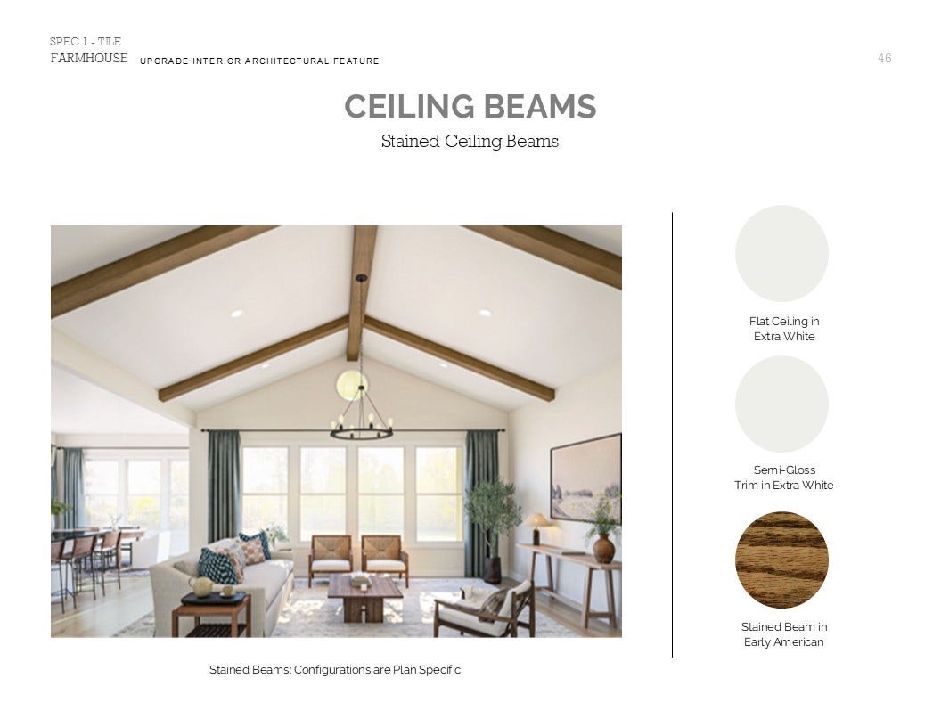 3018 Troubadour Drive, Crosby, TX 77532 Farmhouse Look Palette 5: Trim Selection Sheet (*Artist rendering used for illustration purposes only.)