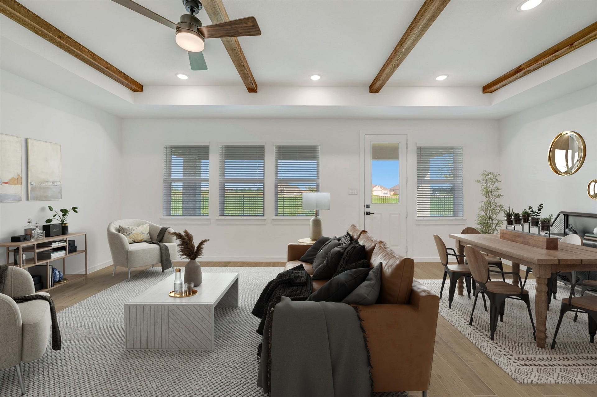 3018 Troubadour Drive, Crosby, TX 77532 Bright and open living area (*Photo not of actual home and used for illustration purposes only.)