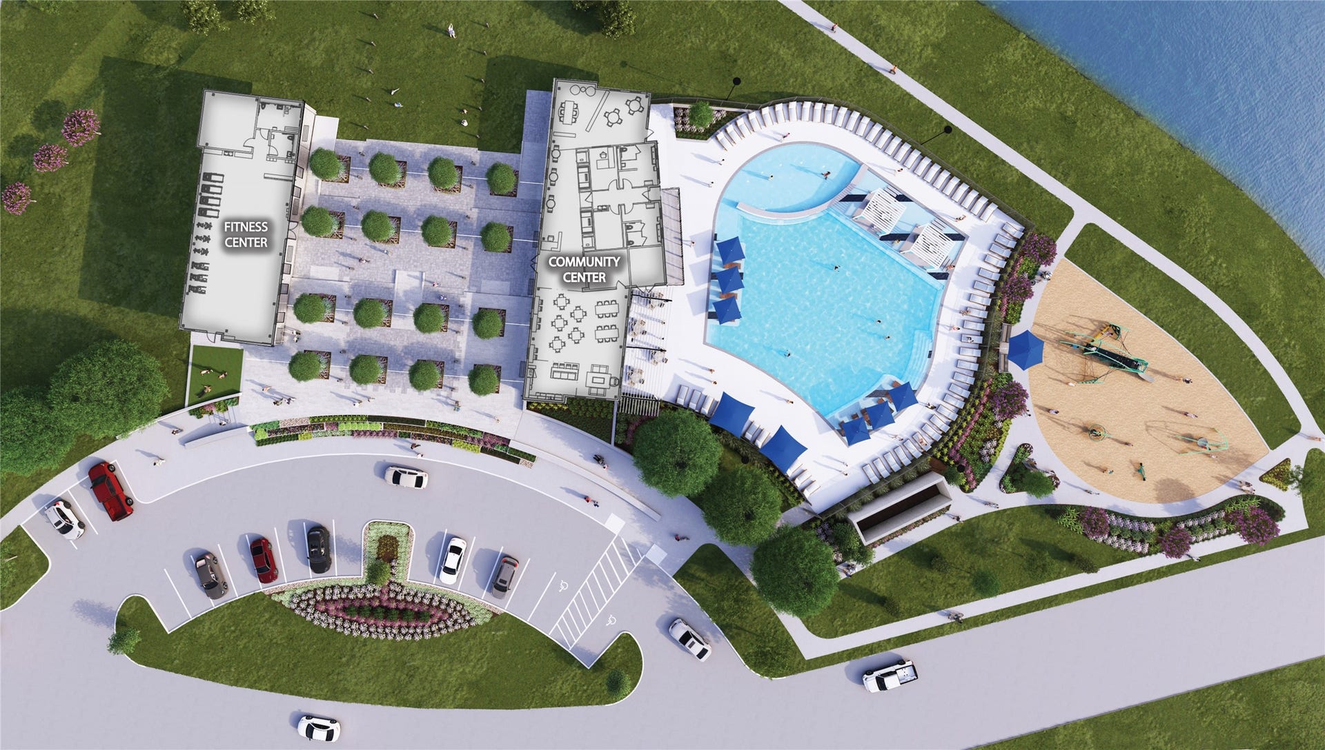 3018 Troubadour Drive, Crosby, TX 77532 Future Amenities Plan (*Artist rendering used for illustration purposes only and are subject to change without notice.)