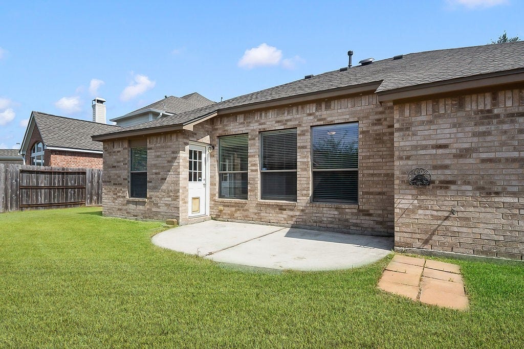 14903 Meridian Park Lane, Humble, TX 77396 The possibilities are endless here with the patio. An expansion of this space could give you an amazing outdoor oasis.
