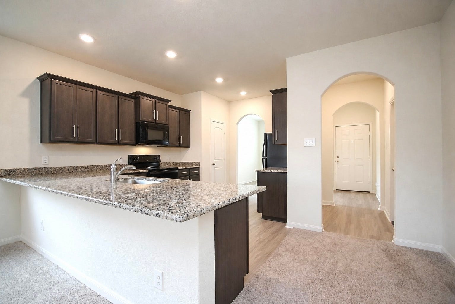 Kitchen view 1
