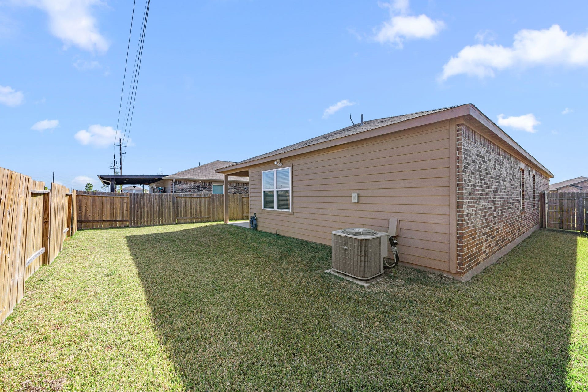 Back Yard (side view)