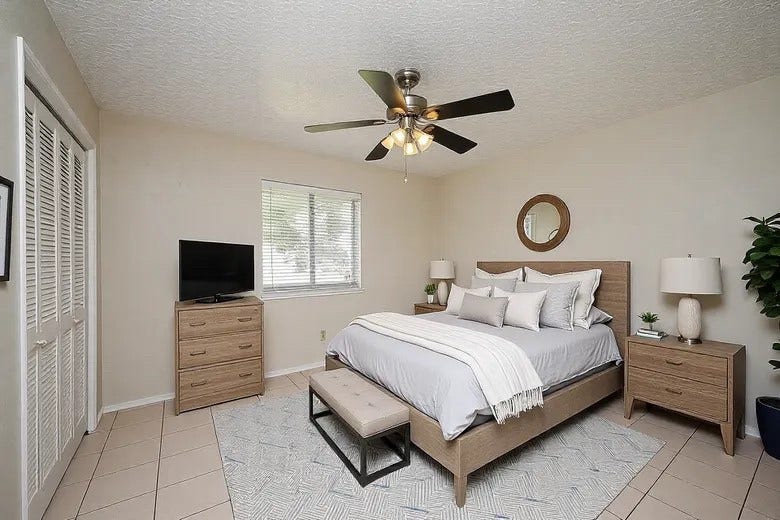7407 W Fuqua Drive, Houston, TX 77489 Virtually staged bedroom 2