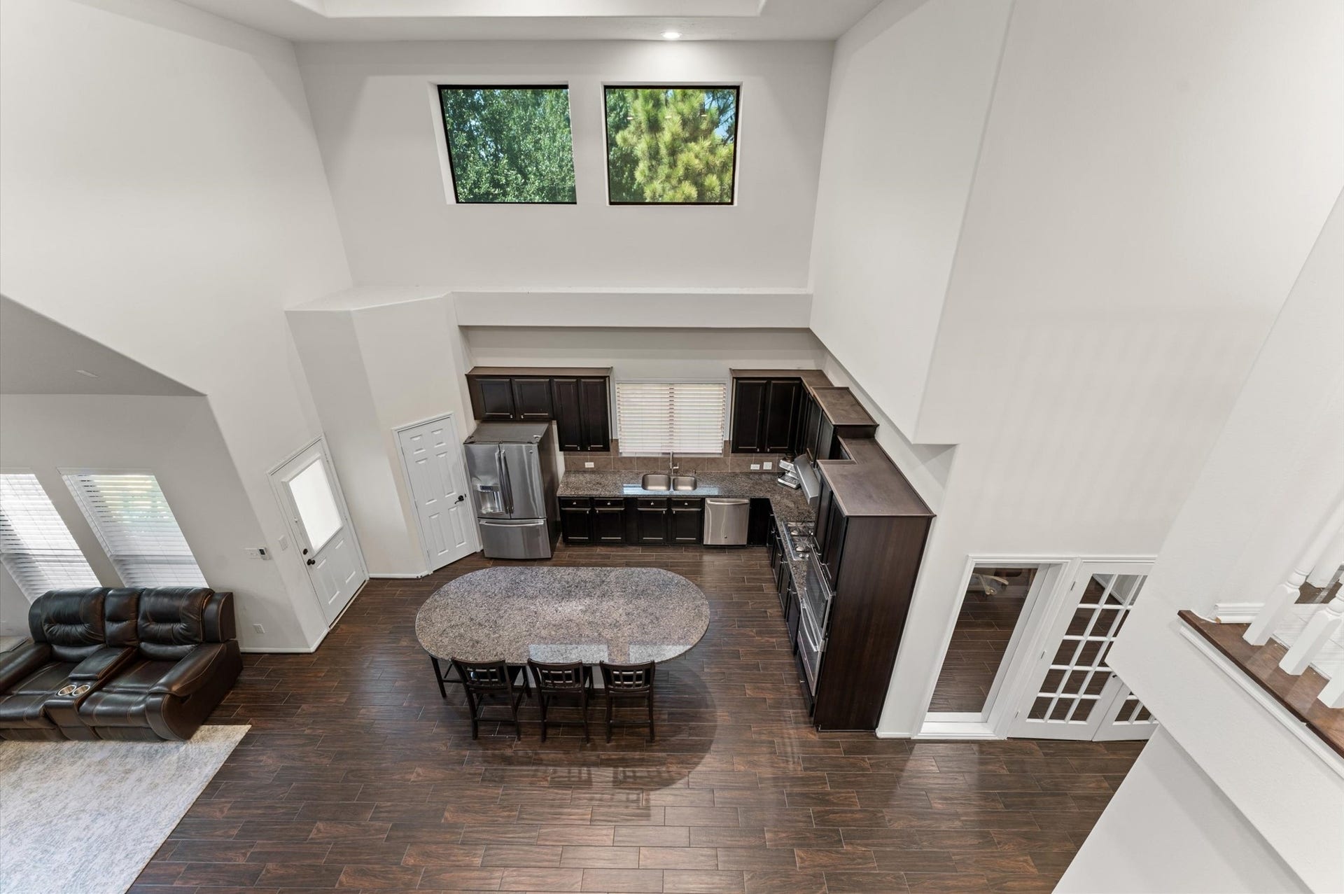 17805 Arapaho Hill Lane, Humble, TX 77346 View from upstairs