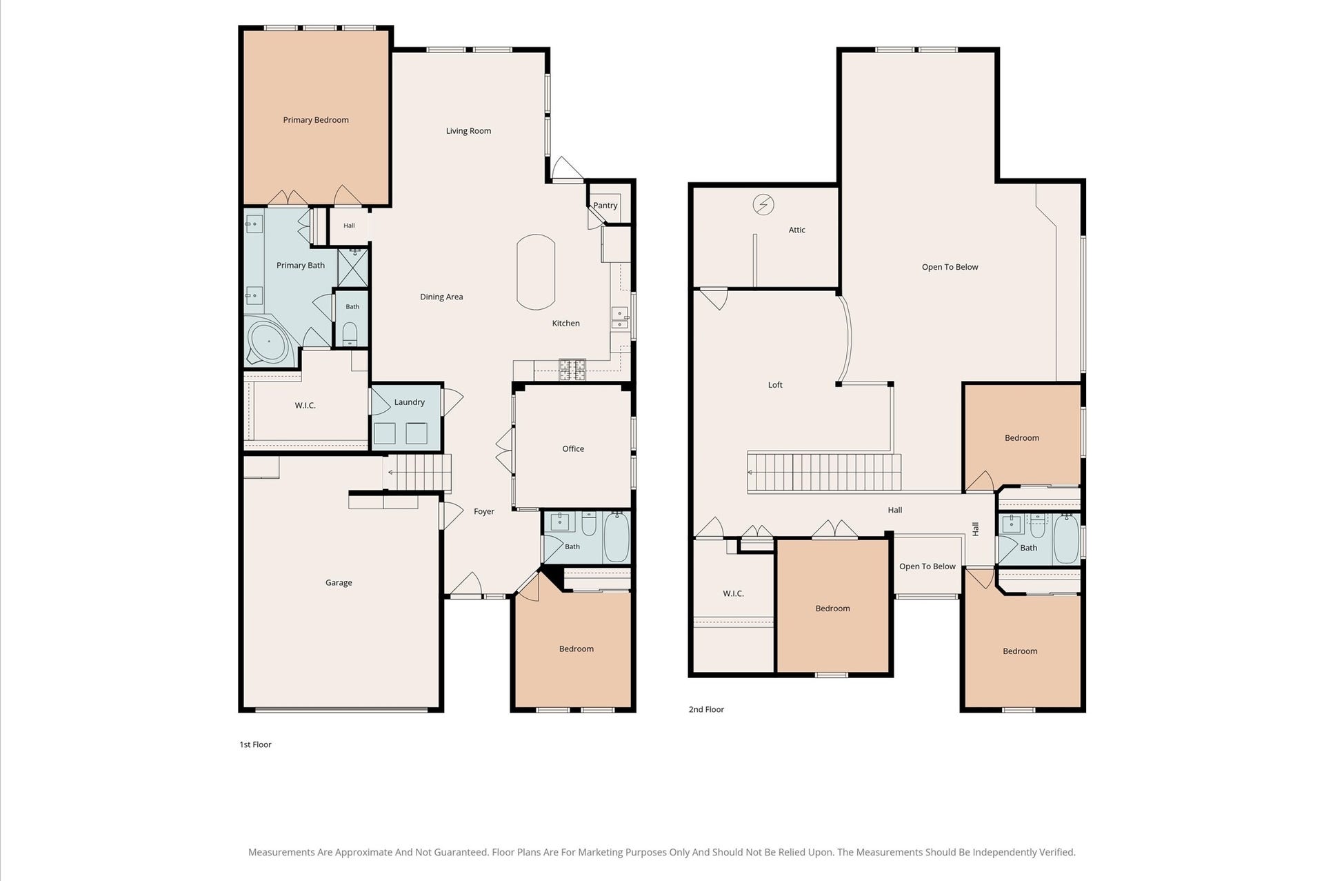 17805 Arapaho Hill Lane, Humble, TX 77346 Floor Plan