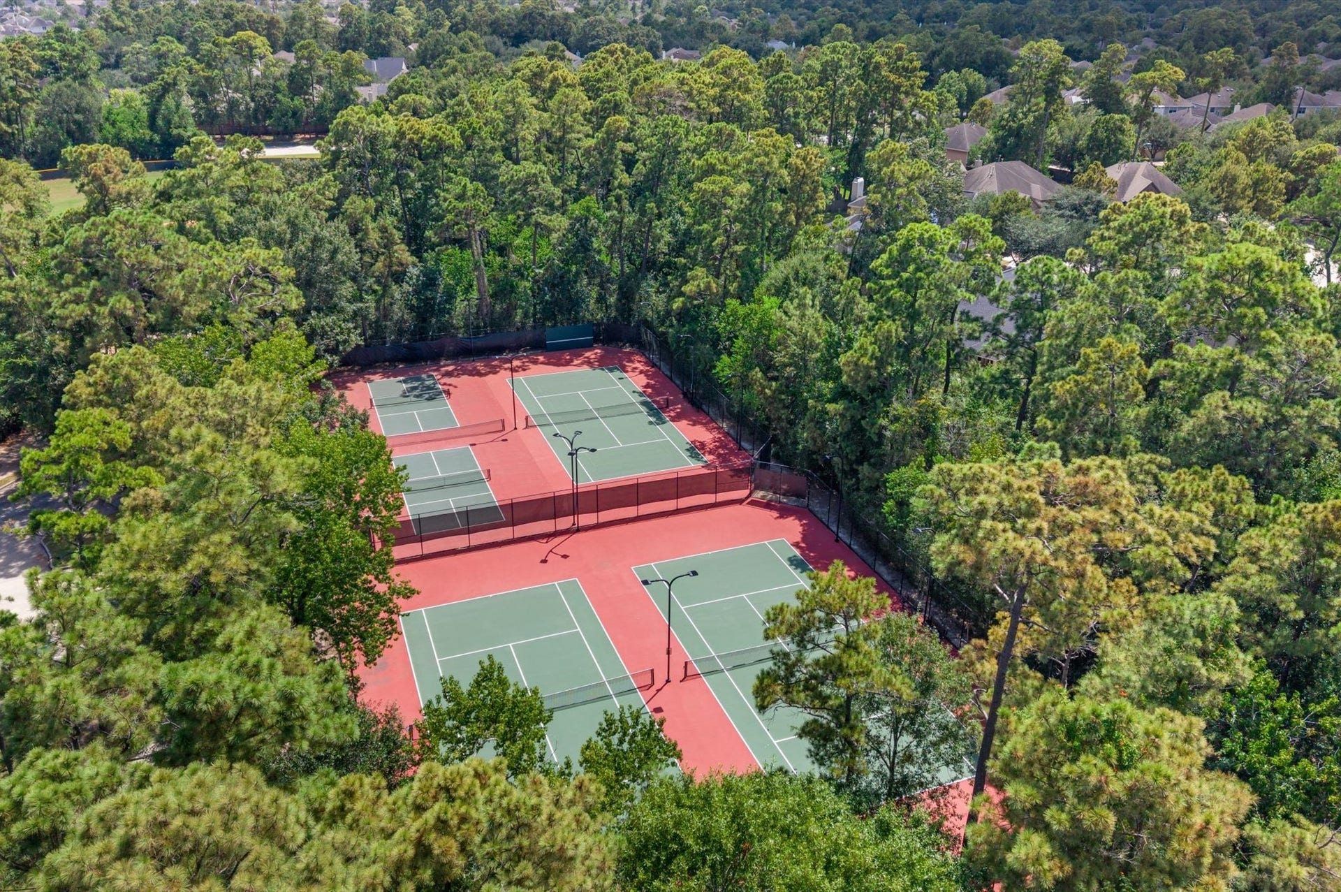 17805 Arapaho Hill Lane, Humble, TX 77346 Tennis Court