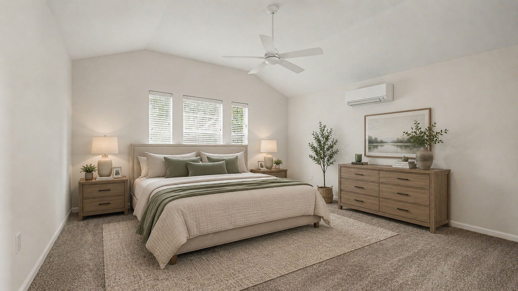 3014 Misty Isle Court, Dickinson, TX 77539 Virtually Staged primary bedroom