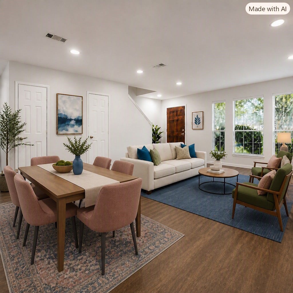 3014 Misty Isle Court, Dickinson, TX 77539 Virtually staged front room ideas