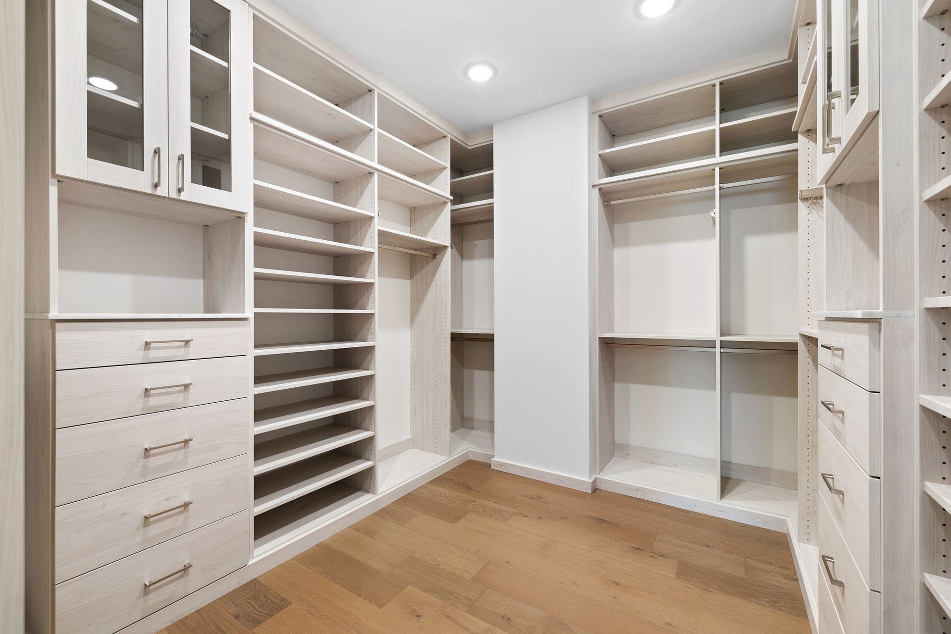 5656 San Felipe Street, #1005, Houston, TX 77056 Different perspective of the primary dressing area. Photos are of a similar unit with the same floor plan