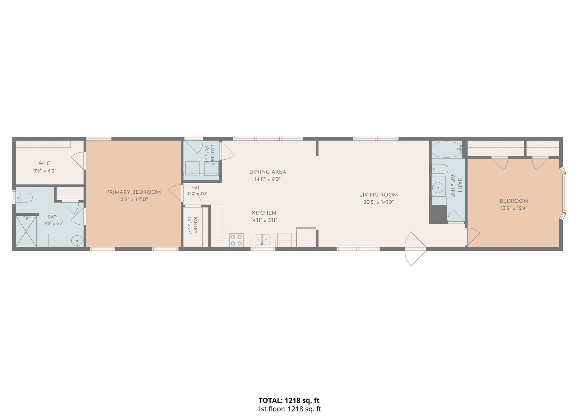 2 bedroom is year 1998