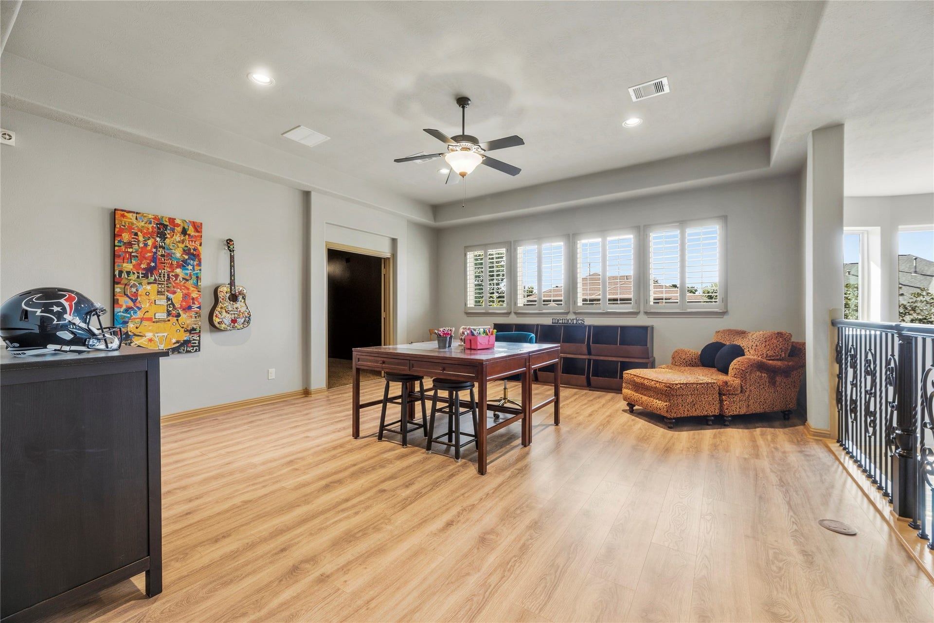 12002 Tall Haven Lane, Cypress, TX 77433 Upstairs game room, so many possibilities for this room.