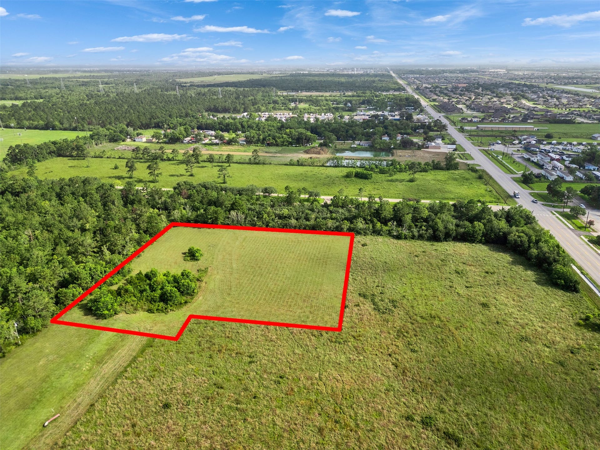 5924 Pecan Park, Hitchcock, TX 77563 3 acres of endless possibilities!