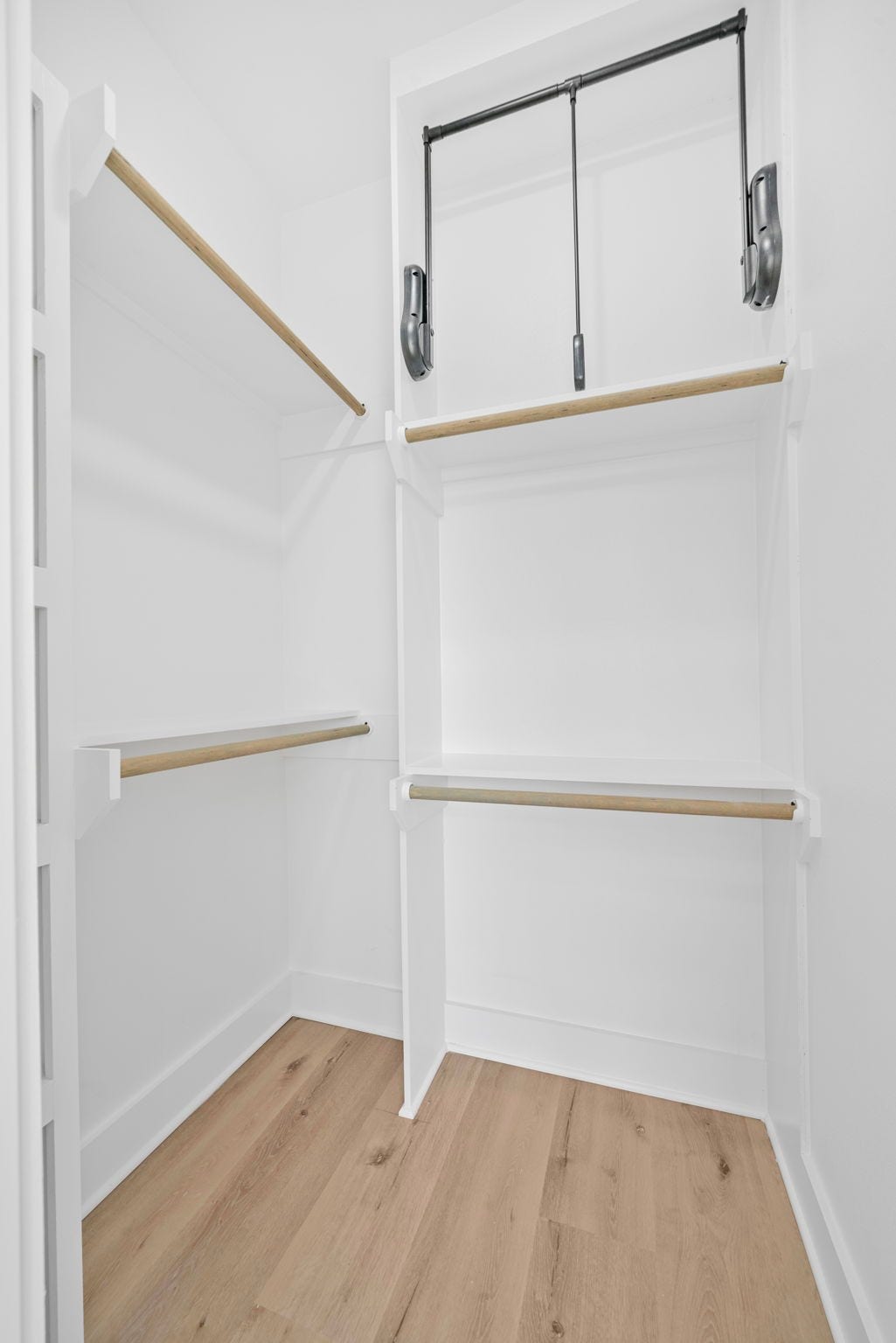 Every Bedroom has a spacious walk-in closet. Every Bedroom has a spacious walk-in closet with built-in's. Primary closets features pull down rod.