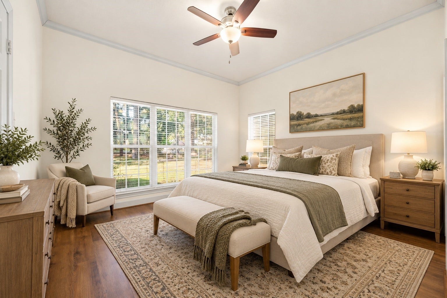 VIRTUALLY STAGED bedroom #3