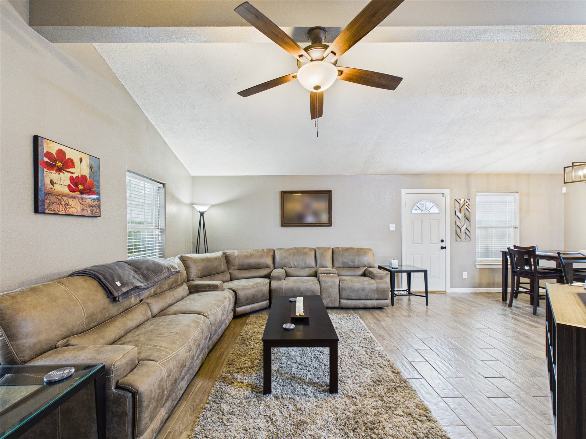 9022 Barracuda Drive, Texas City, TX 77591 Entering the home, you're greeted with a spacious living.