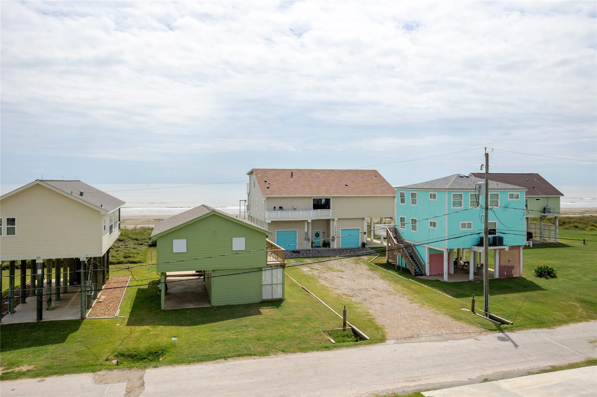 17518 Bristow Drive, Galveston, TX 77554 The view from the front deck
