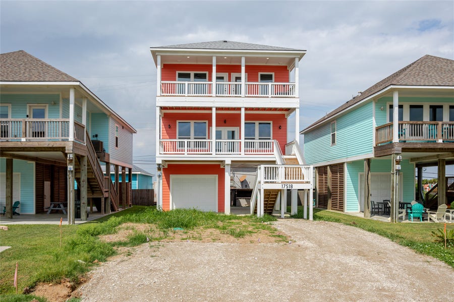 Property photo for 17518 Bristow Drive, Galveston, TX