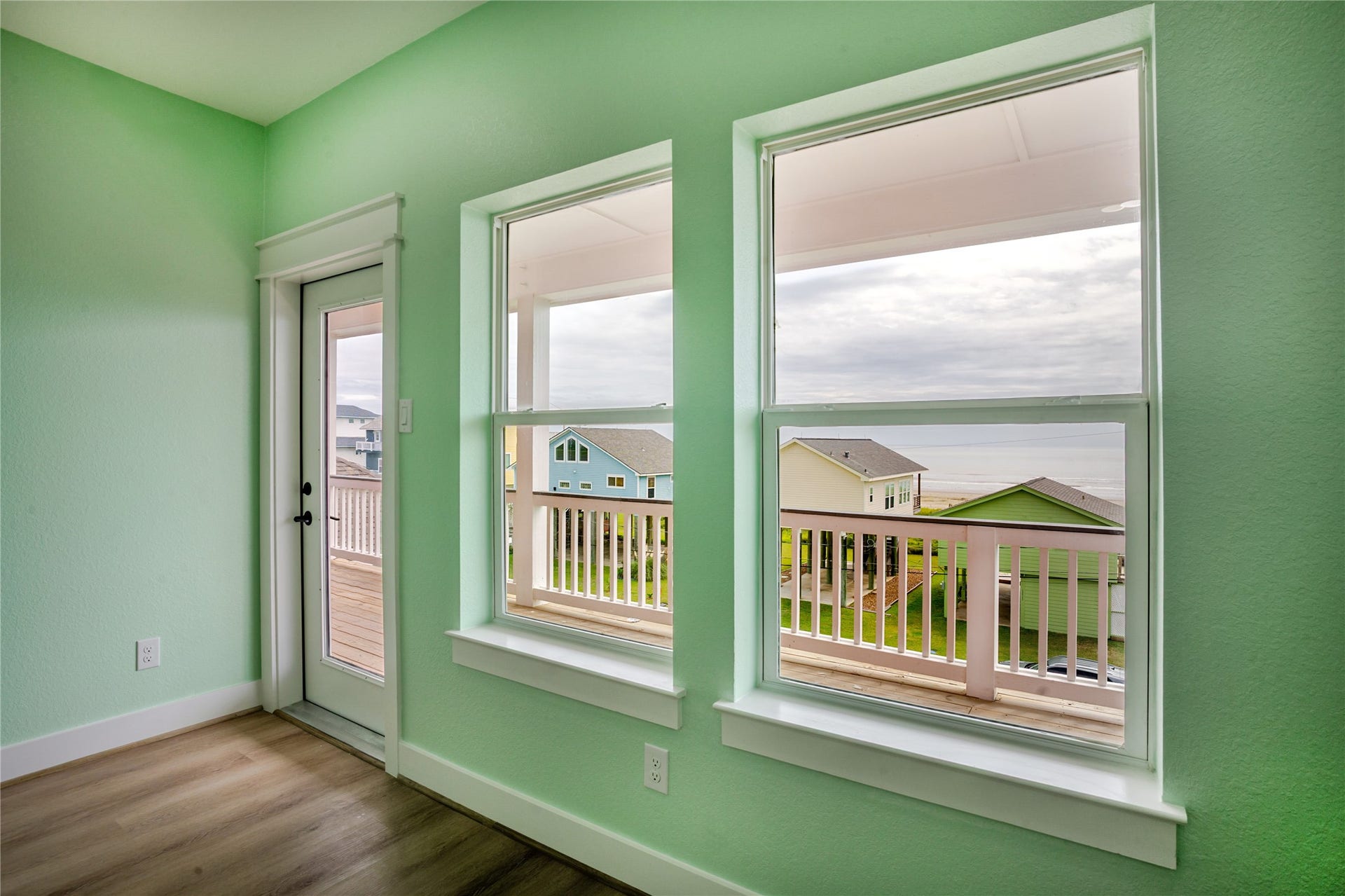 17518 Bristow Drive, Galveston, TX 77554 Step outside this bedroom and you are practically sitting on the beach!