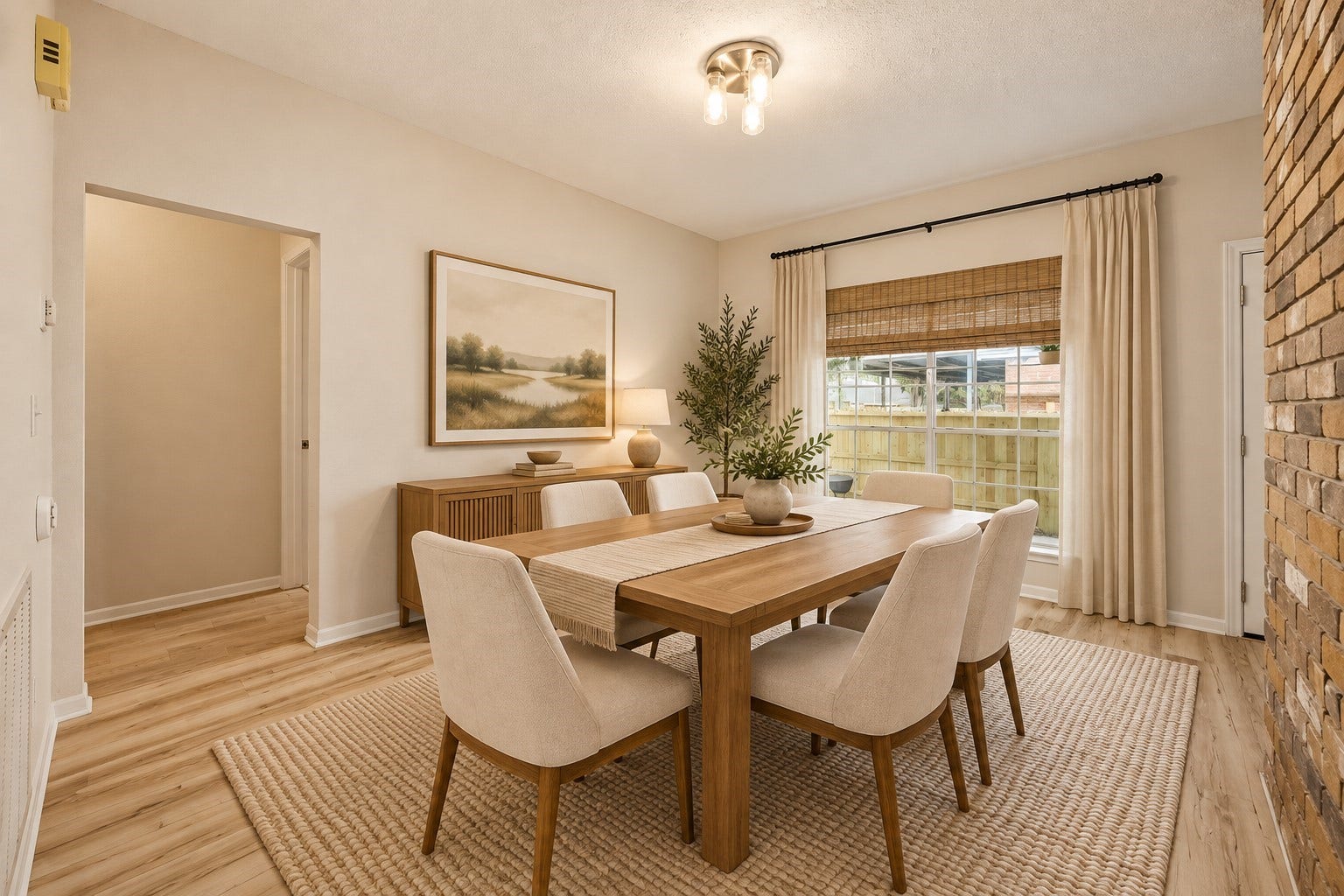2716 Village Mills Drive, Pearland, TX 77584 Virtually staged formal dining.