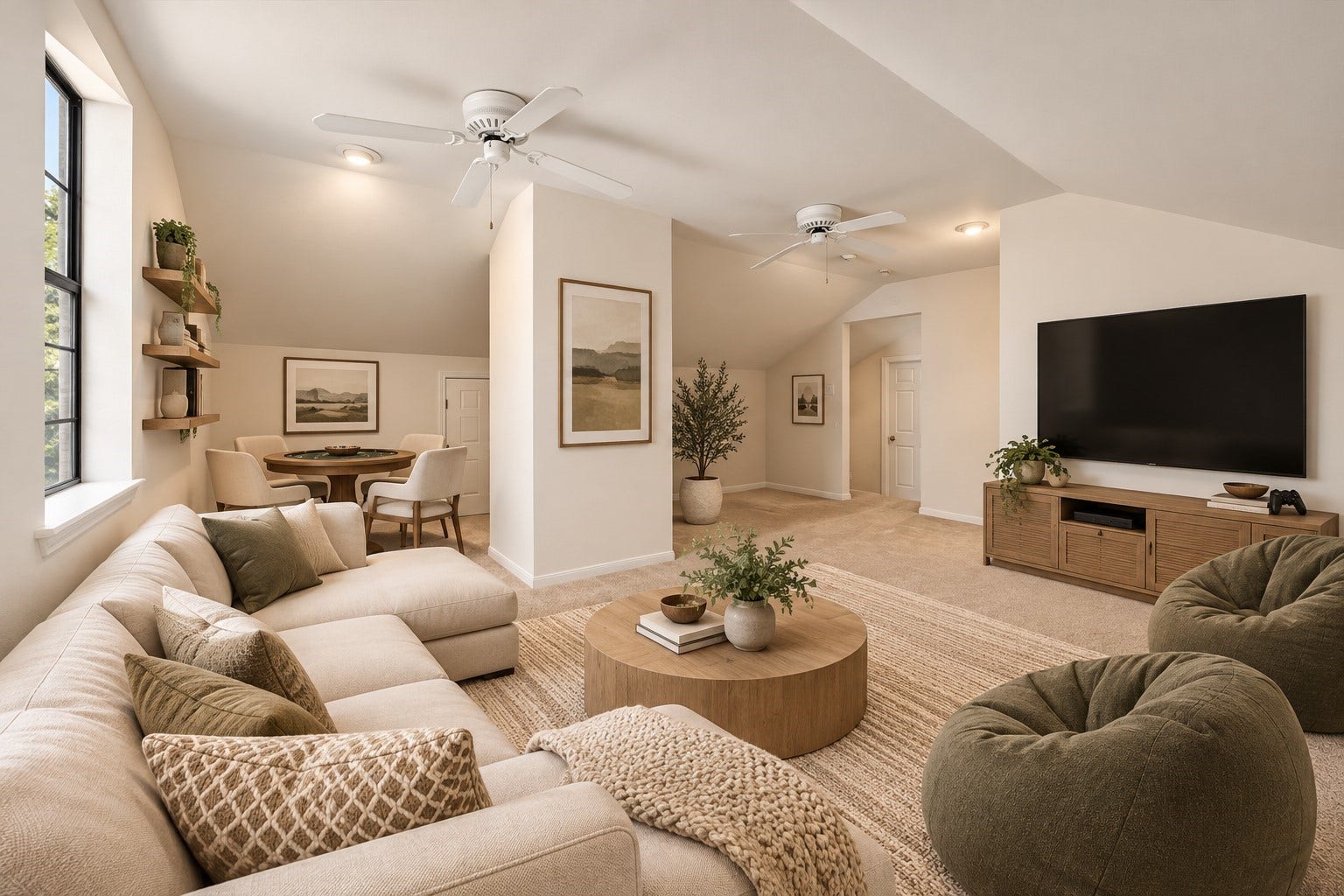 2716 Village Mills Drive, Pearland, TX 77584 Virtually staged Flex room upstairs