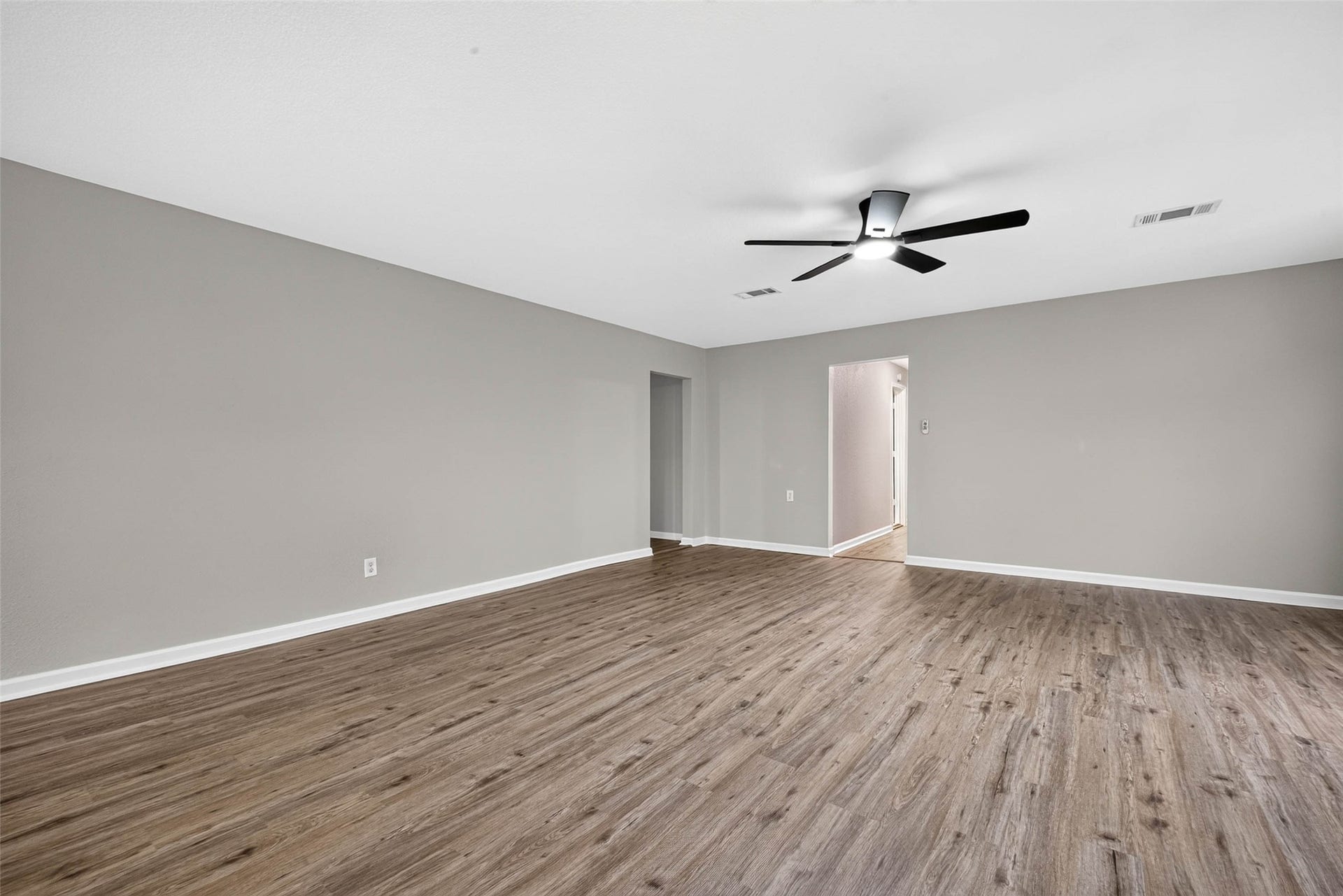 4701 Cherry Street, Santa Fe, TX 77517 Living Room view from the dining room