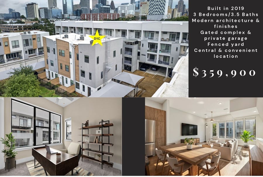 Property photo for 2401 Crawford Street, #D1C, Houston, TX