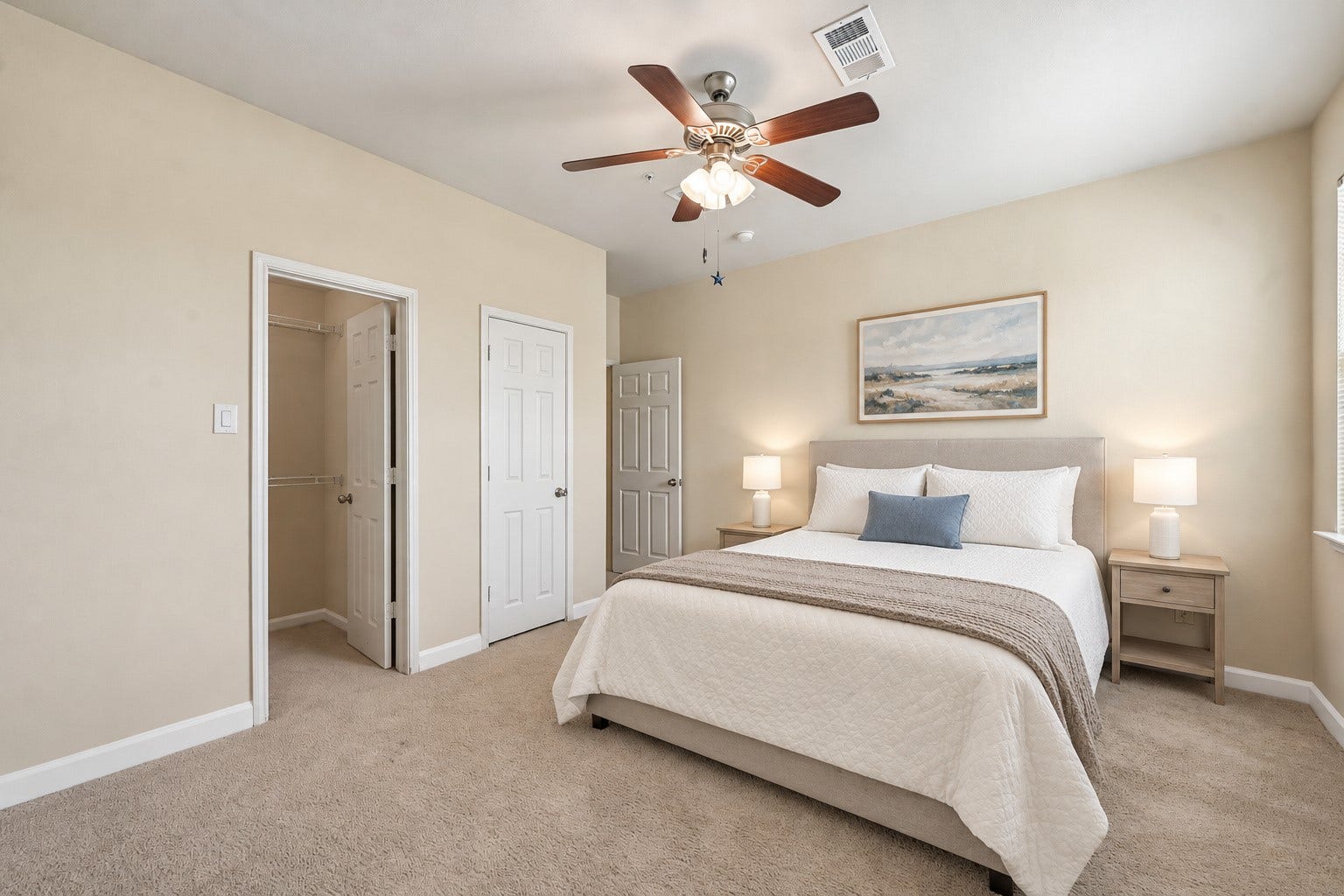12707 Boheme Drive, #1103, Houston, TX 77024 This secondary bedroom was virtually staged