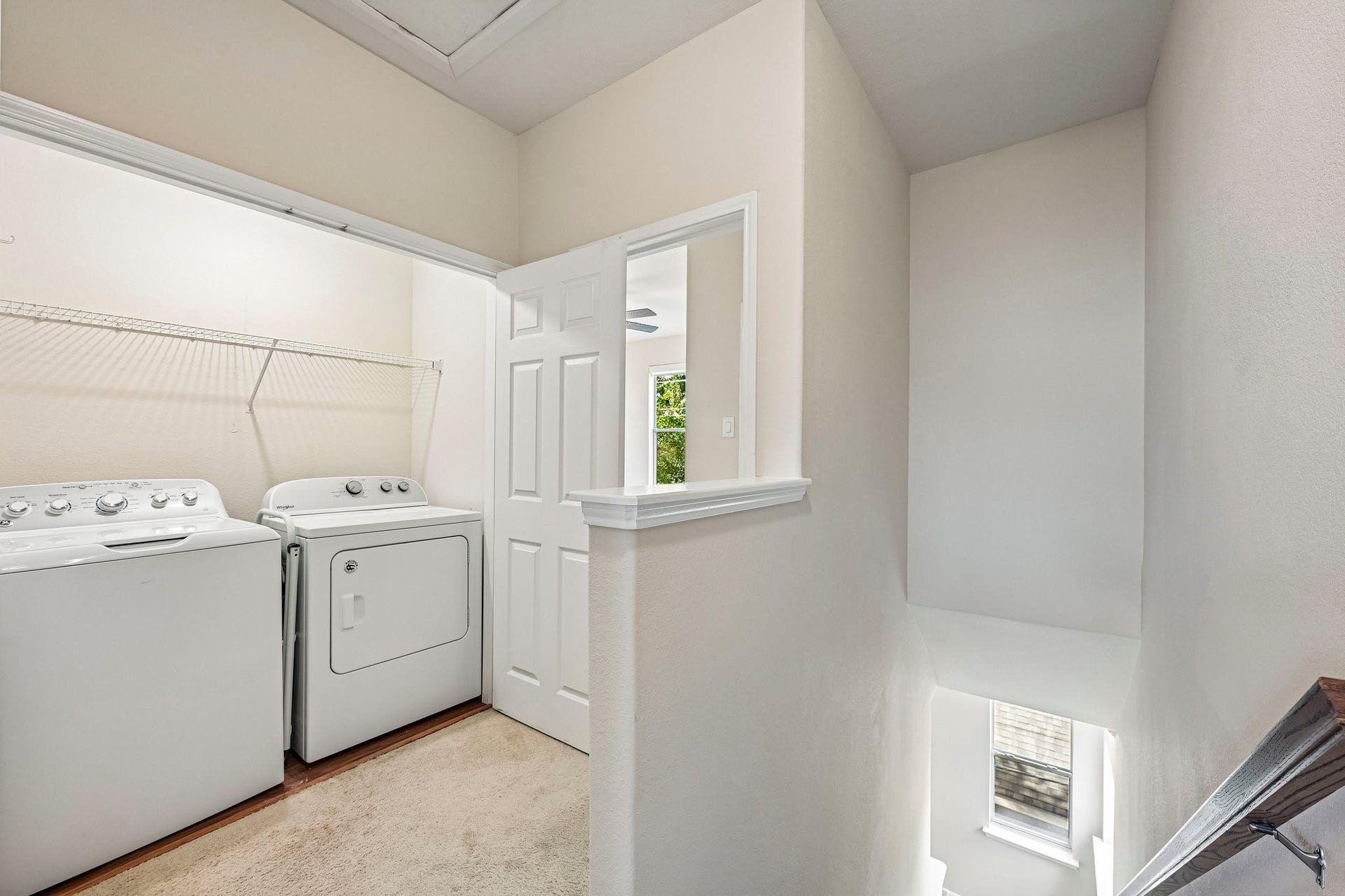 12707 Boheme Drive, #1103, Houston, TX 77024 3rd Level Laundry off stair landing
