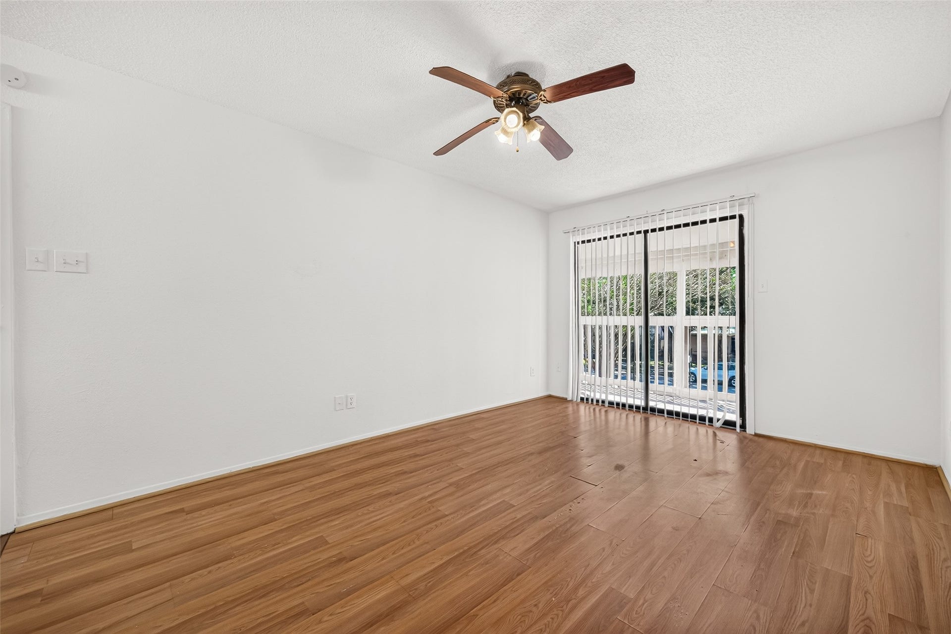 9523 Pagewood Lane, #9523, Houston, TX 77063 Another view of second bedroom leading to the very spacious balcony.