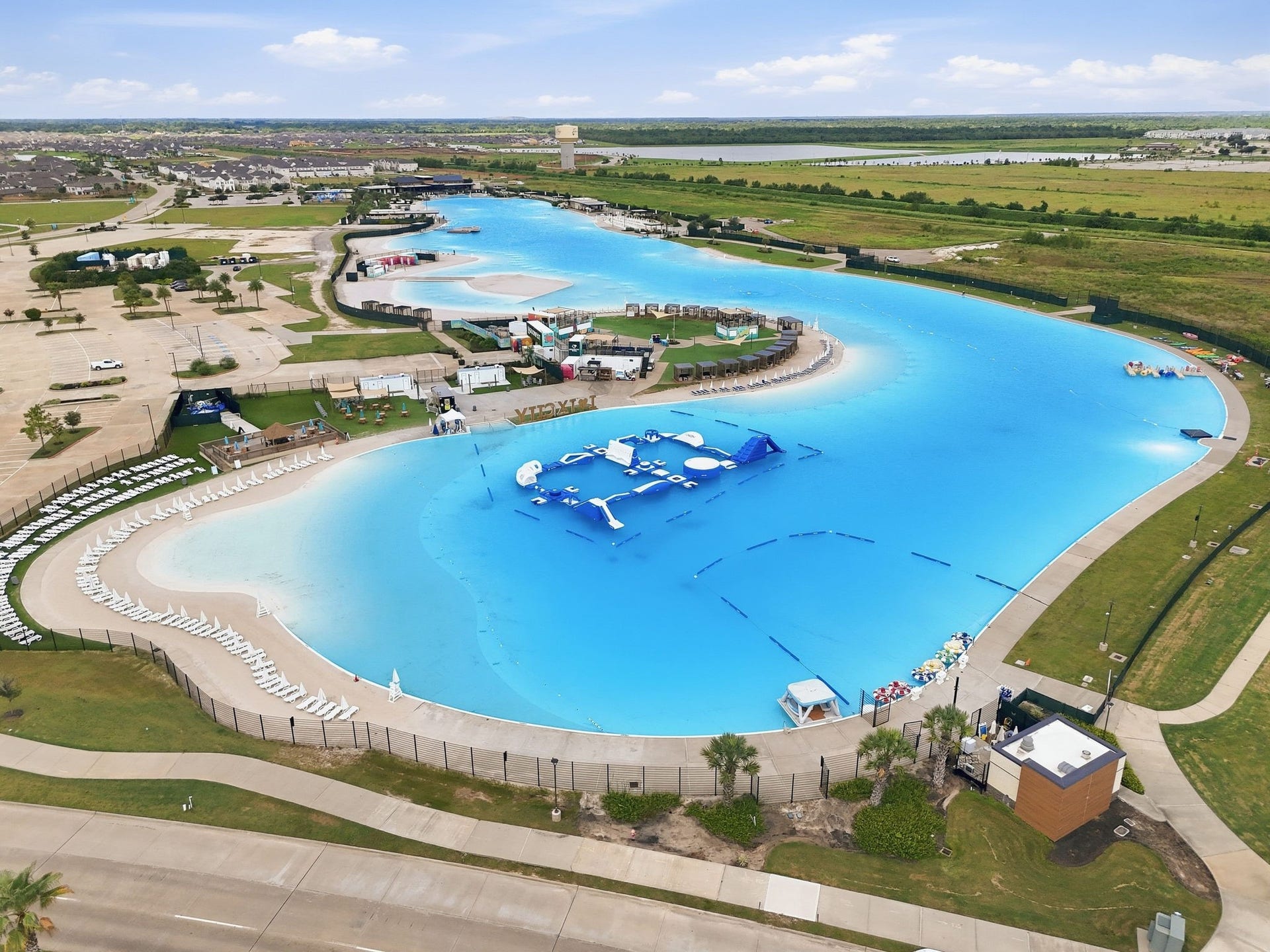3217 Banyan Drive, Texas City, TX 77539 View of the Crystal Clear Lagoon
