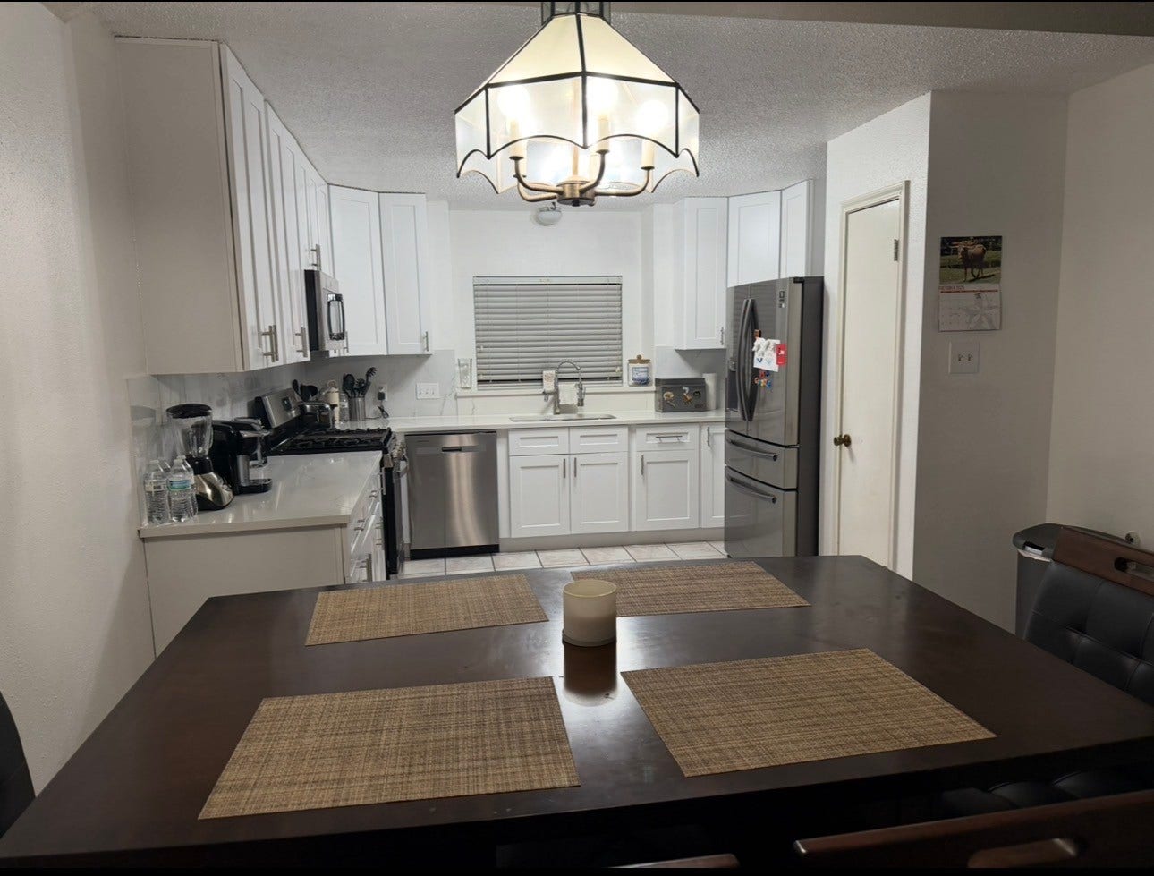 New Kitchen cabinets and granite countertops.