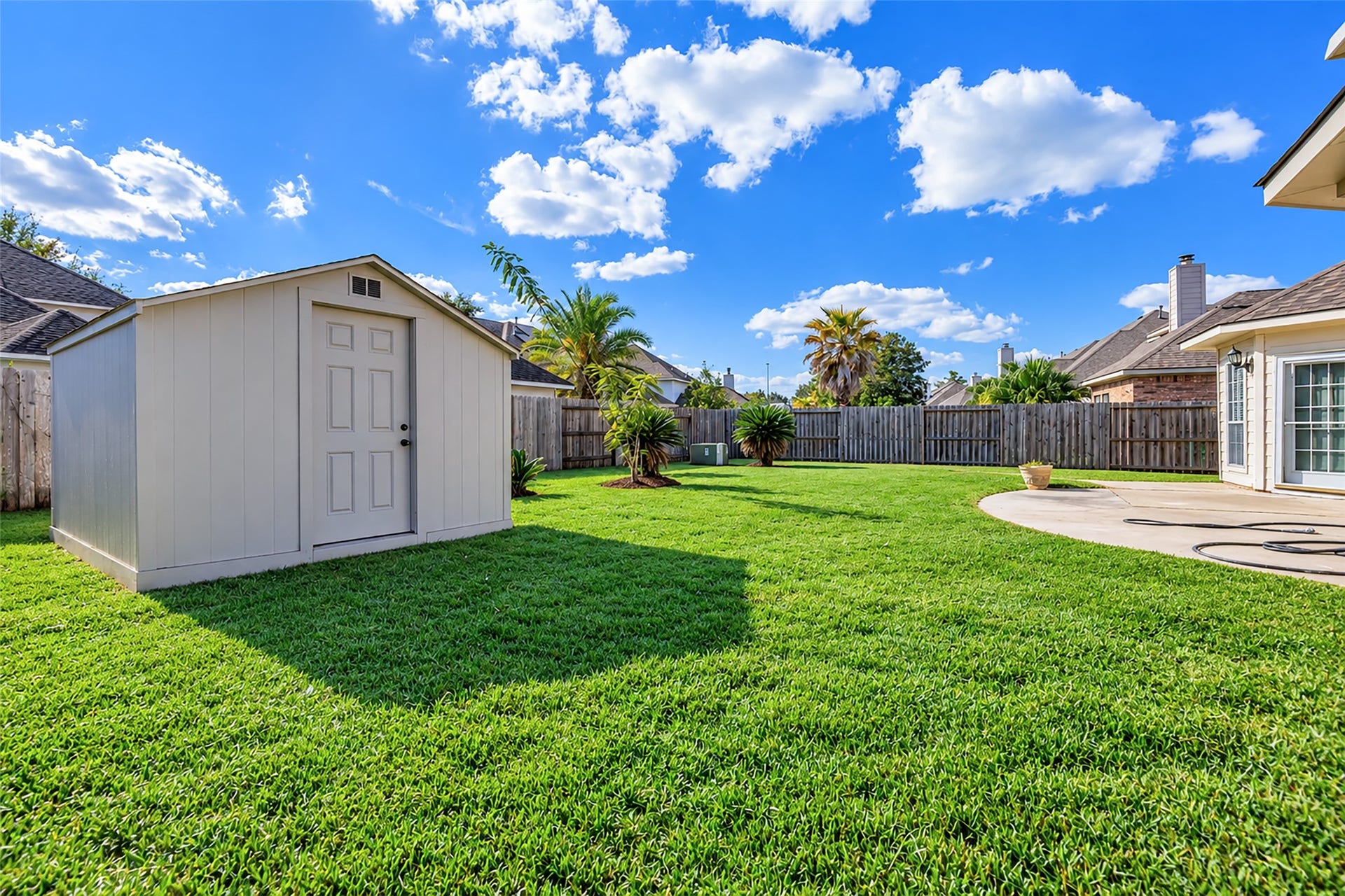 6110 Four River Drive, Richmond, TX 77469 And your own storage shed for extra storage!