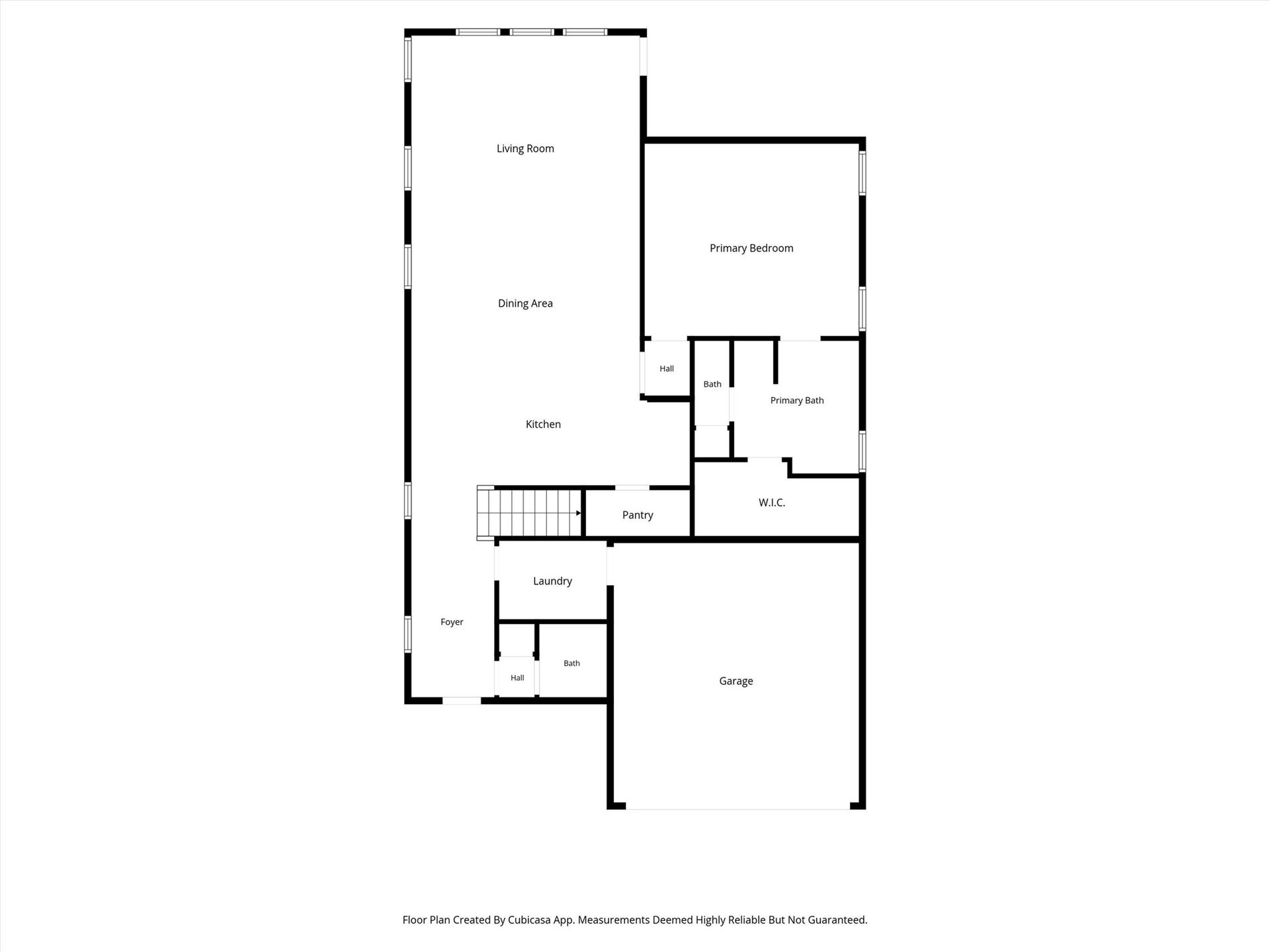 2130 Shellbark Way, La Marque, TX 77568 Second floor layout.