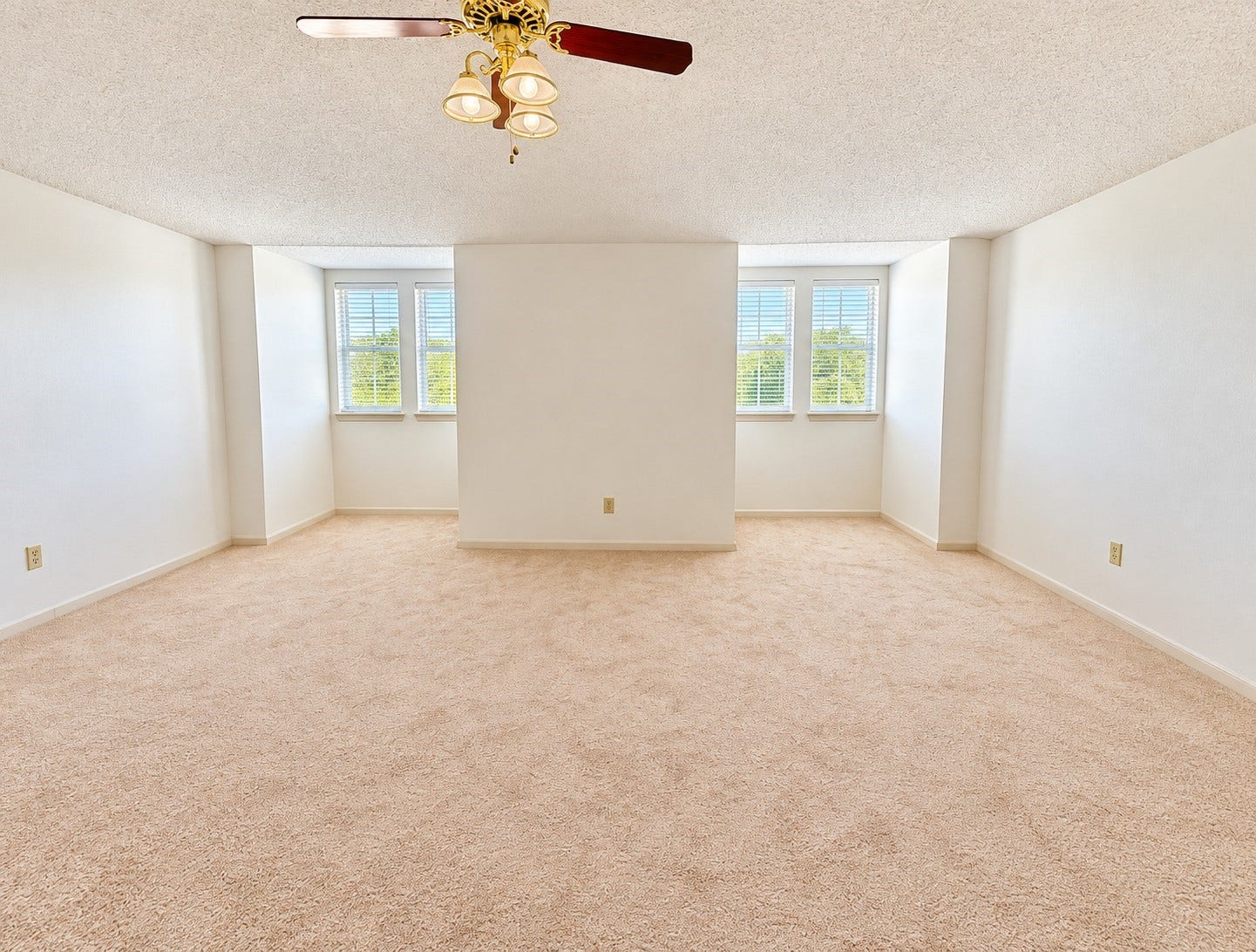 Generously sized primary bedroom with neutral finishes and abundant natural light.