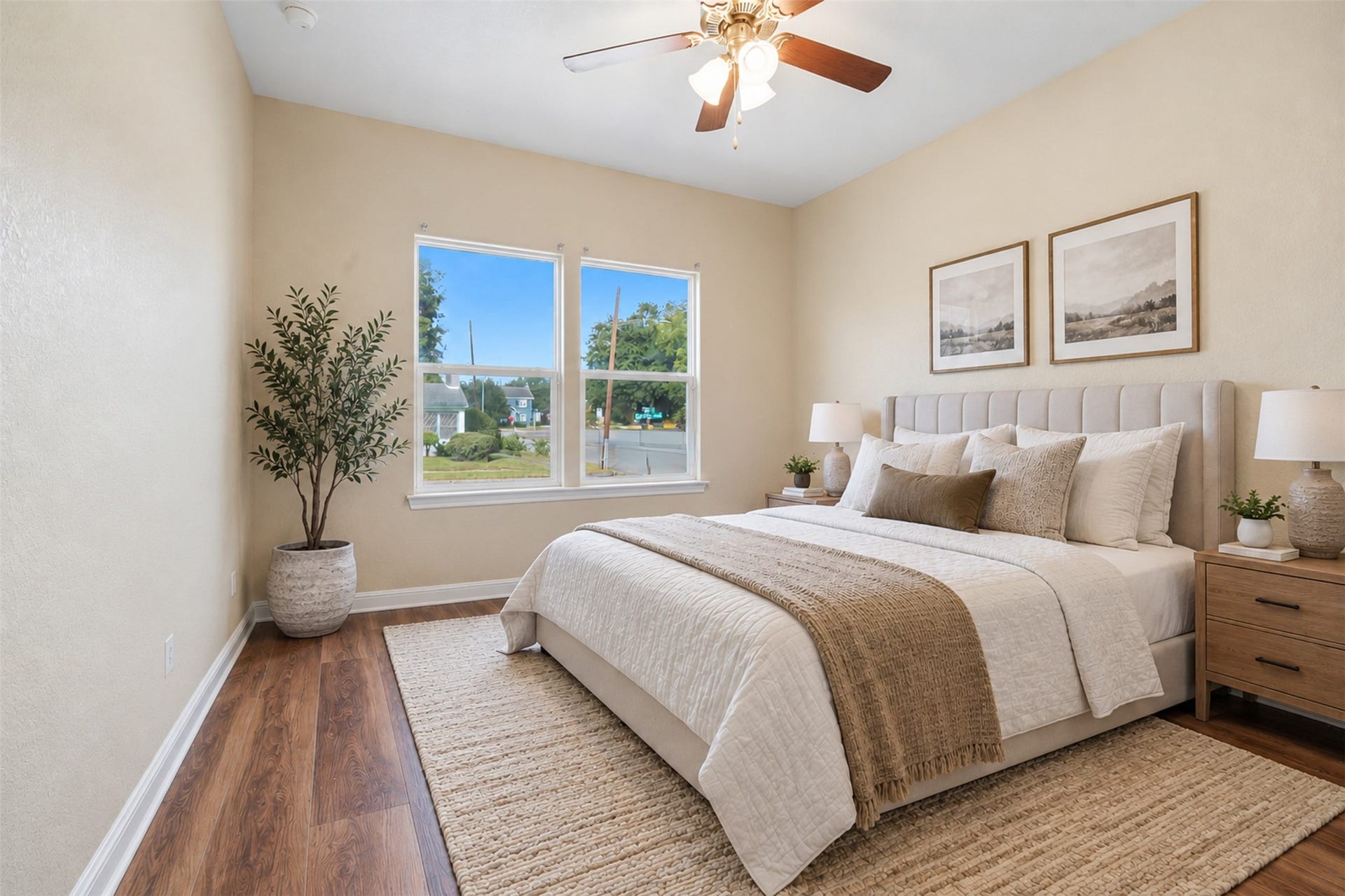 3030 Oakdale Street, Houston, TX 77004 Bedroom Virtually Staged