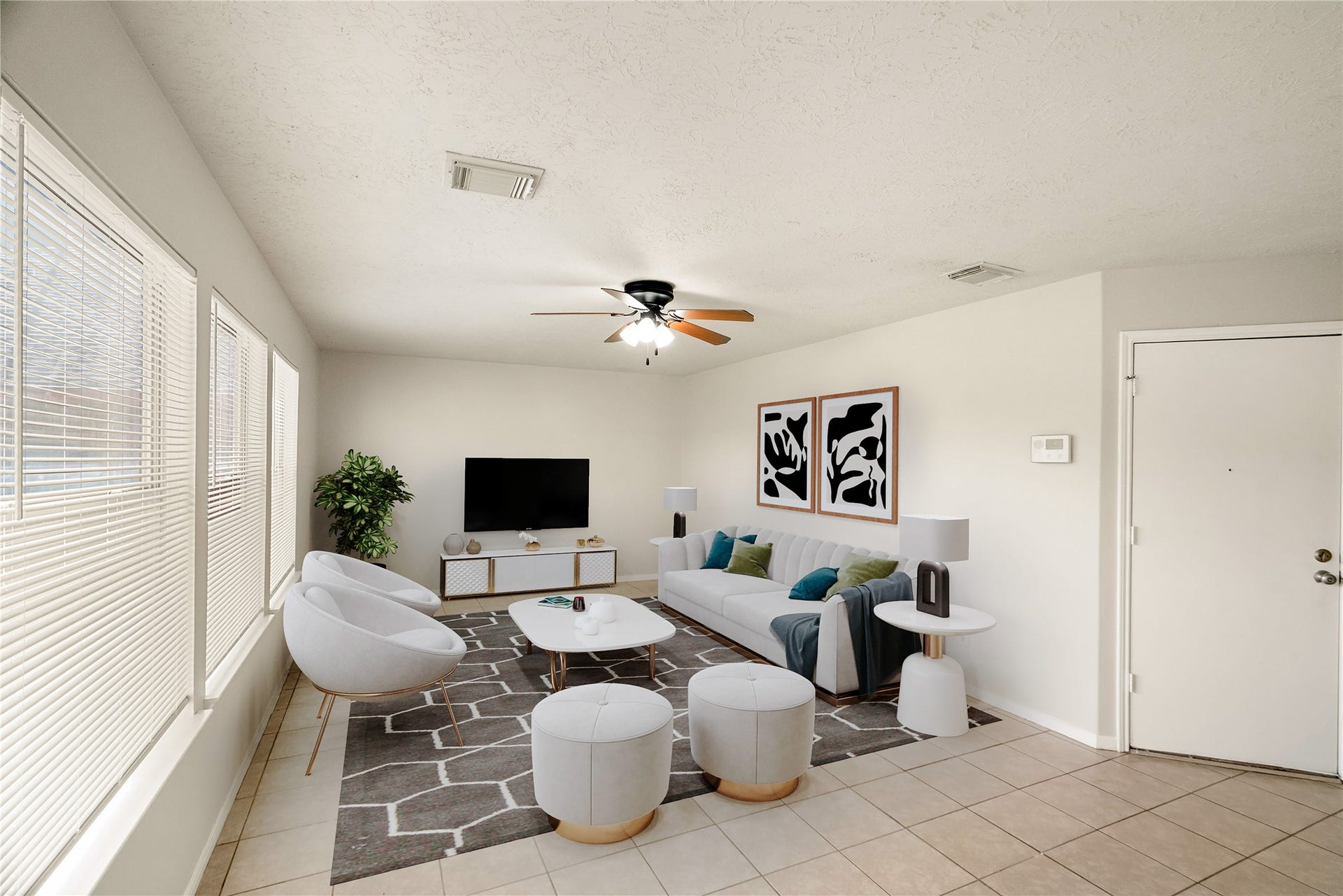 Staged Living Room