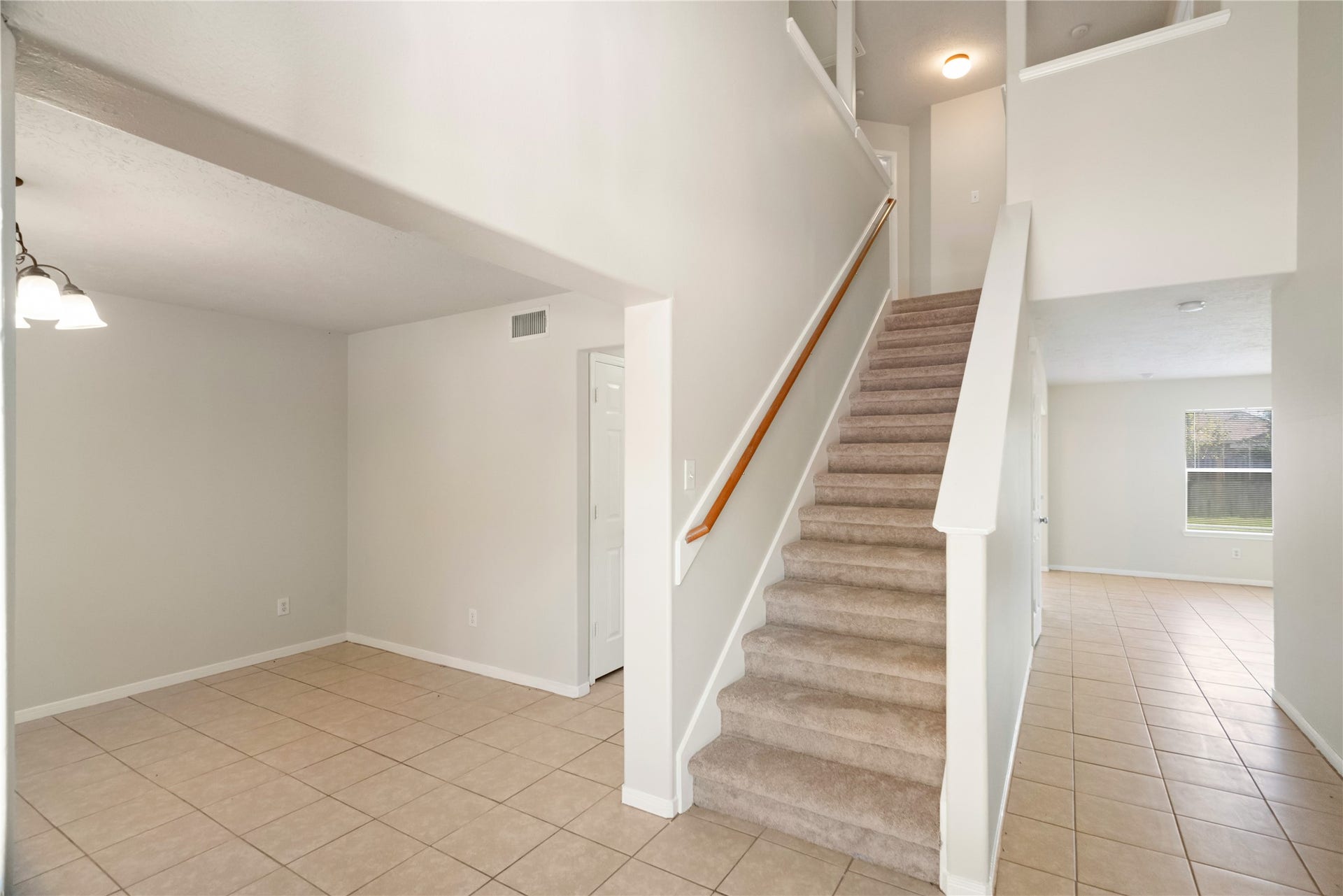 Enrty, staircse, and Dining Room