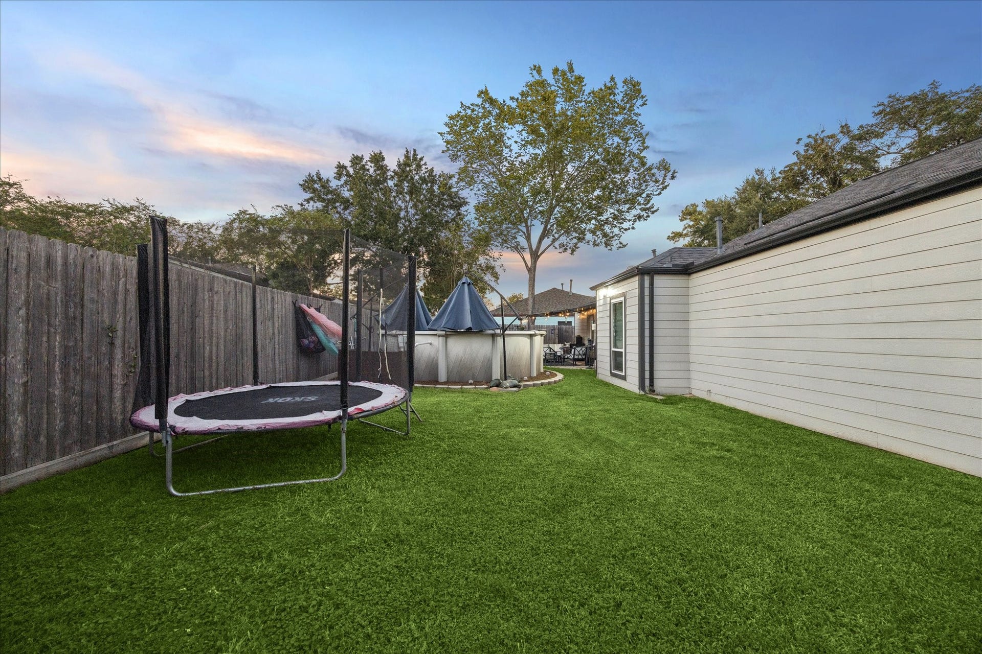 4531 Turf Valley Drive, Houston, TX 77084 Green space perfect for gardening
