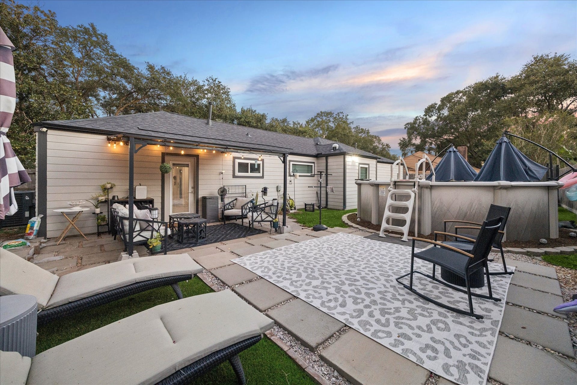 4531 Turf Valley Drive, Houston, TX 77084 Low maintenance backyard