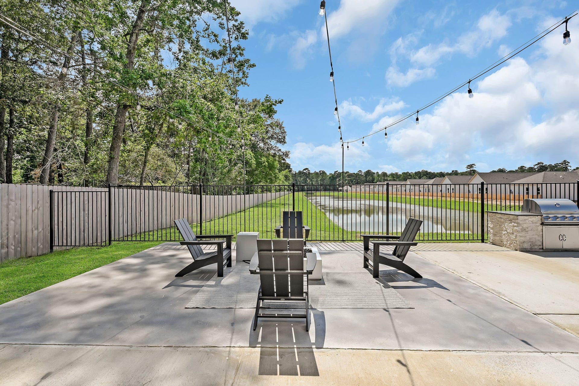 33455 Buckshot Ln Lane, #104, Magnolia, TX 77354 Recreational area facing the future walking trail around the pond and dog park!