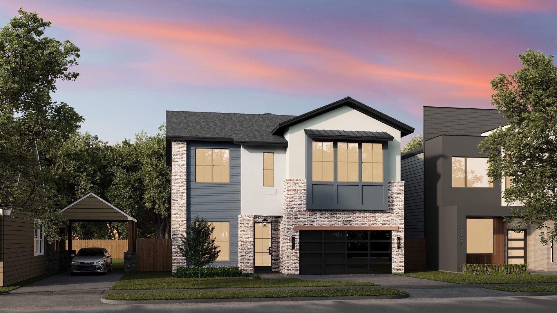 2332 SOUTH BLVD Boulevard, Houston, TX 77098 Mazzarino is the 2023 Custom Builder of the Year by GHBA. Built-in the highly desirable, Southampton Area, this residence features all of the high-end finishes youve come to expect from Mazzarino. A balance of luxury & modern-day living. This new energy-efficient home features 1st-floor living, wine bar, study, game room with dry bar, a private driveway, elevator capable & 1250sf backyard. Finishes include quartz/granite counters, Fisher Paykel appl, luxurious primary closet, engineered wood floors & more.