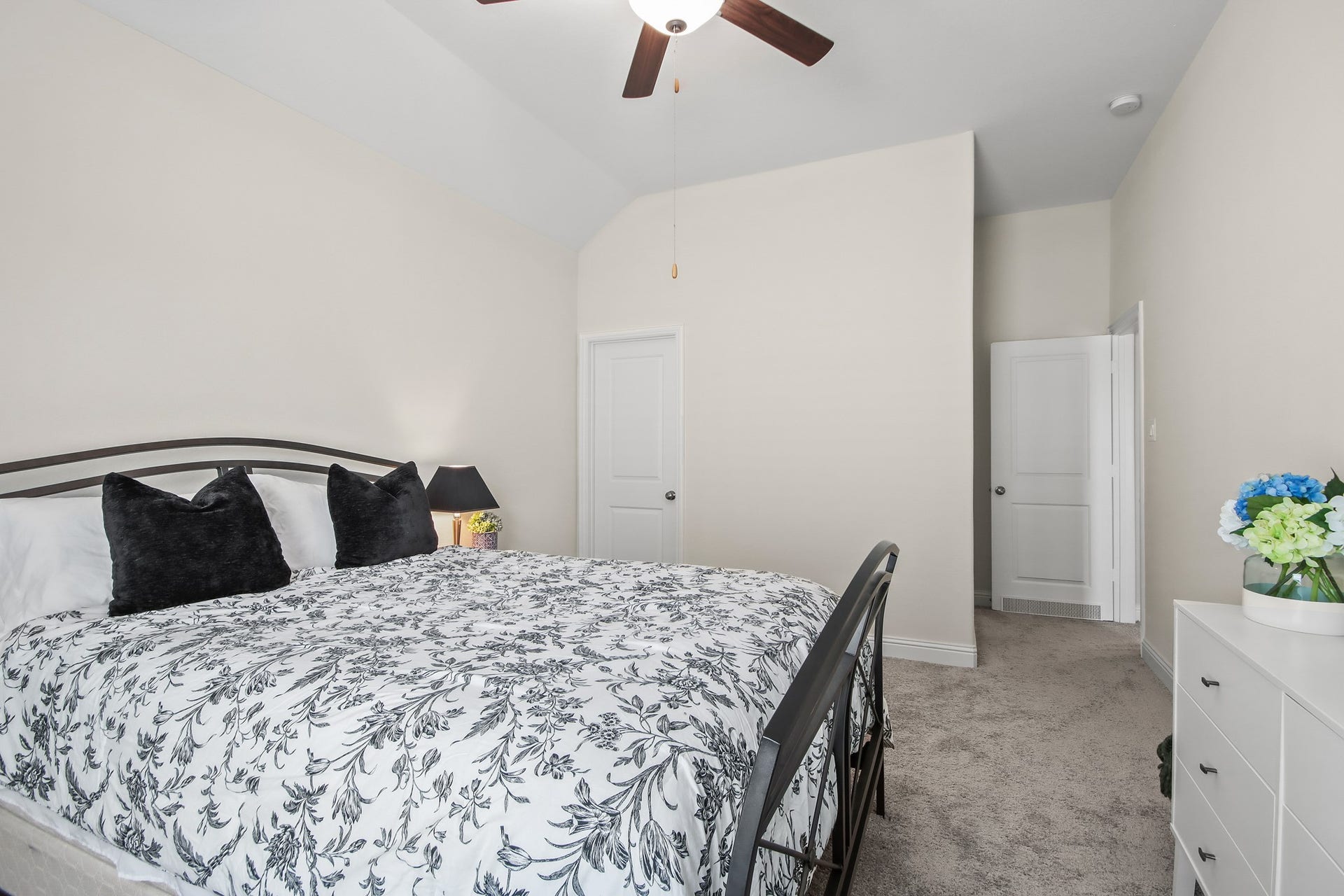 Spacious secondary bedroom upstairs.