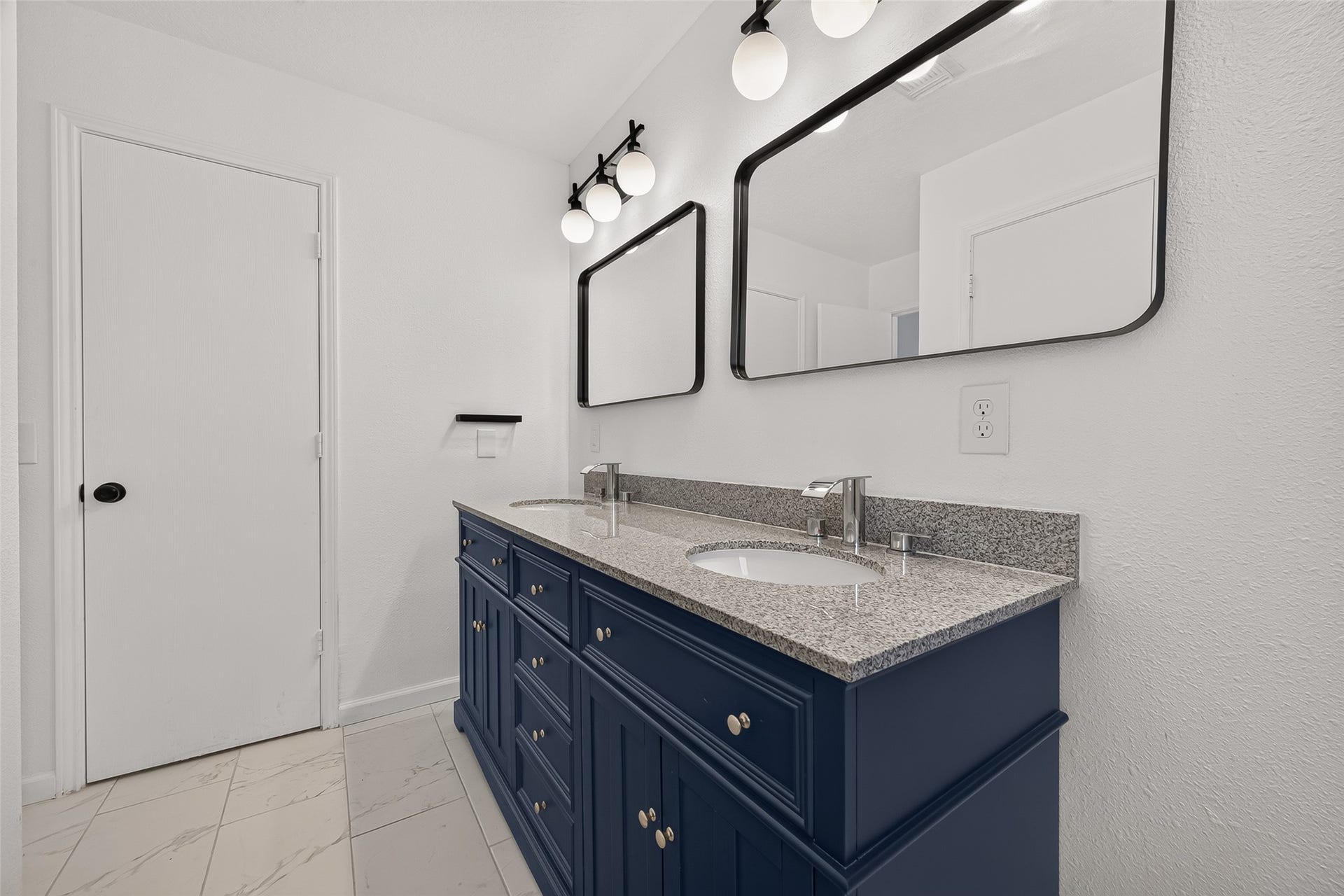 primary bathroom remodeled