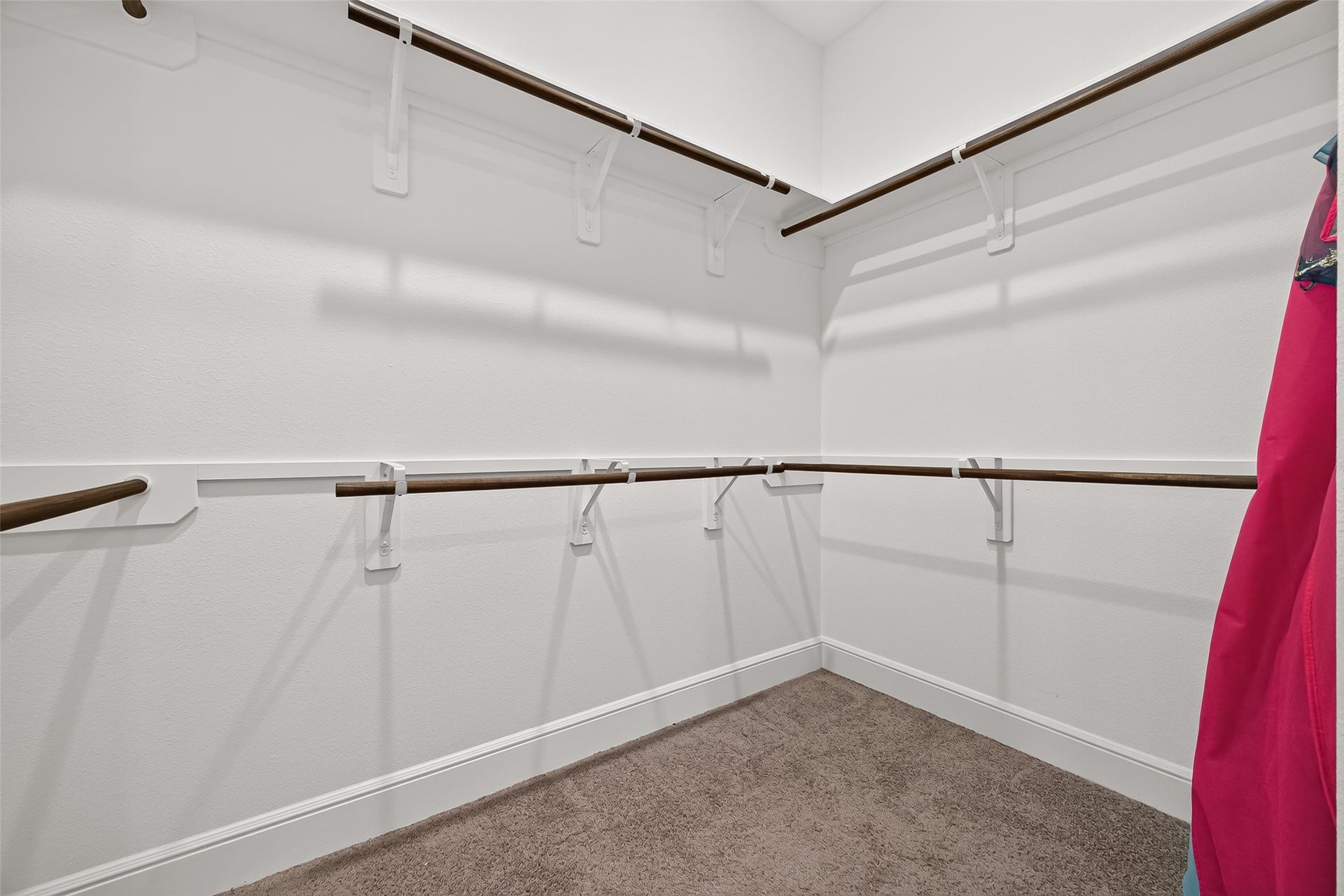 This is the second side of the primary closet.