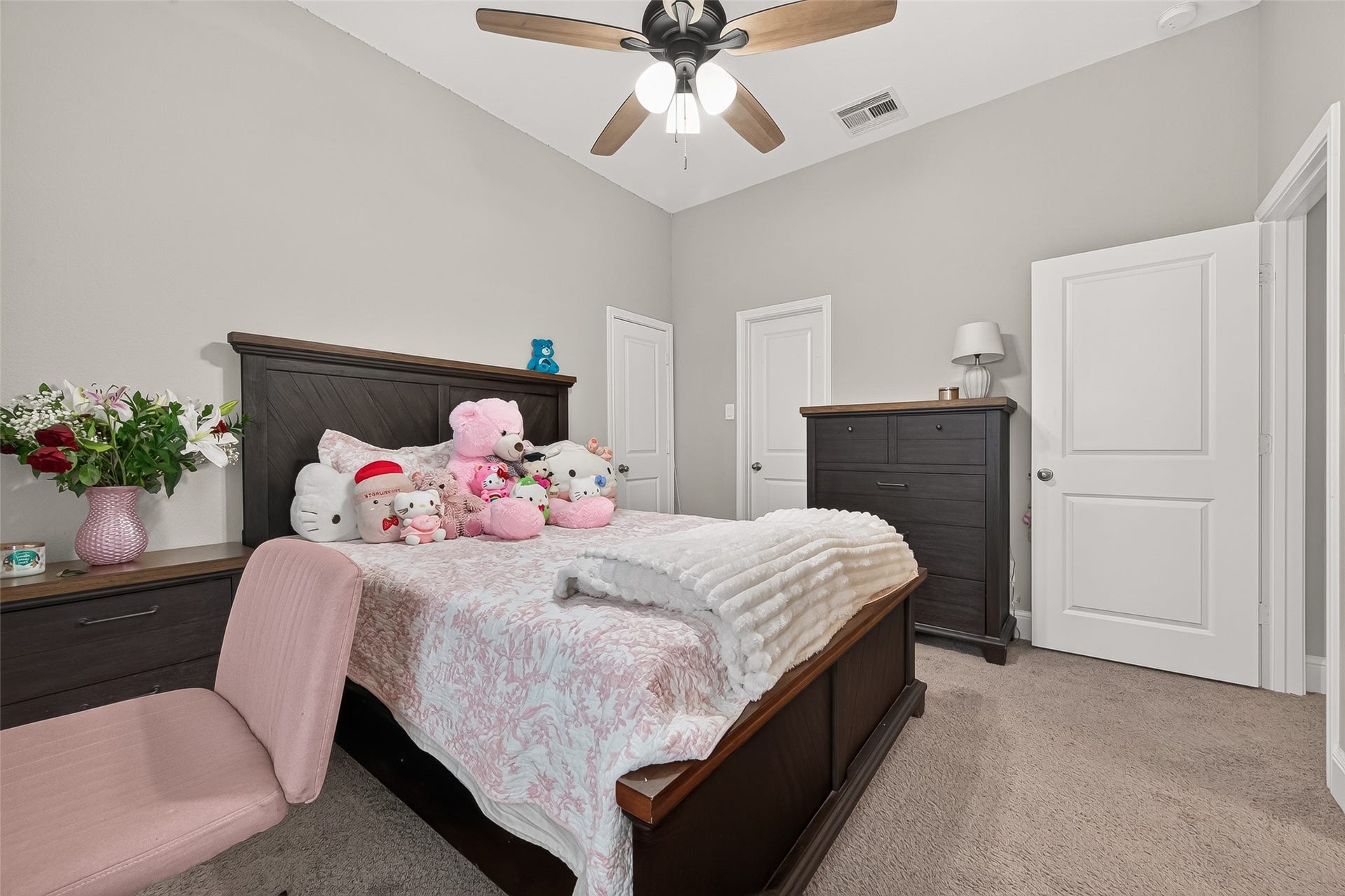All bedrooms have generous size closet space!