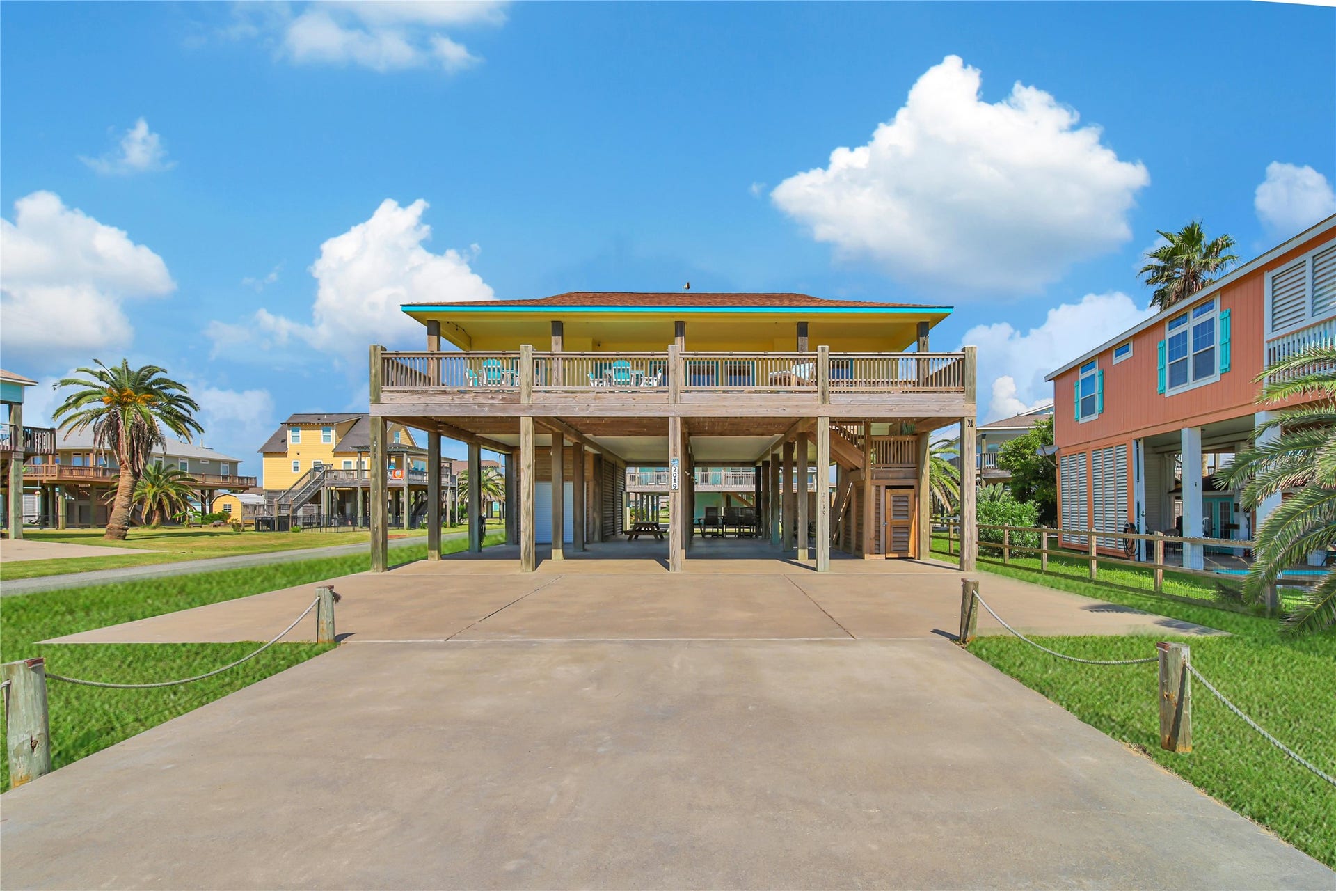 2019 Vista Dr Drive, Crystal Beach, TX 77650 Successful & active vacation rental, with new garage & tons of covered parking.