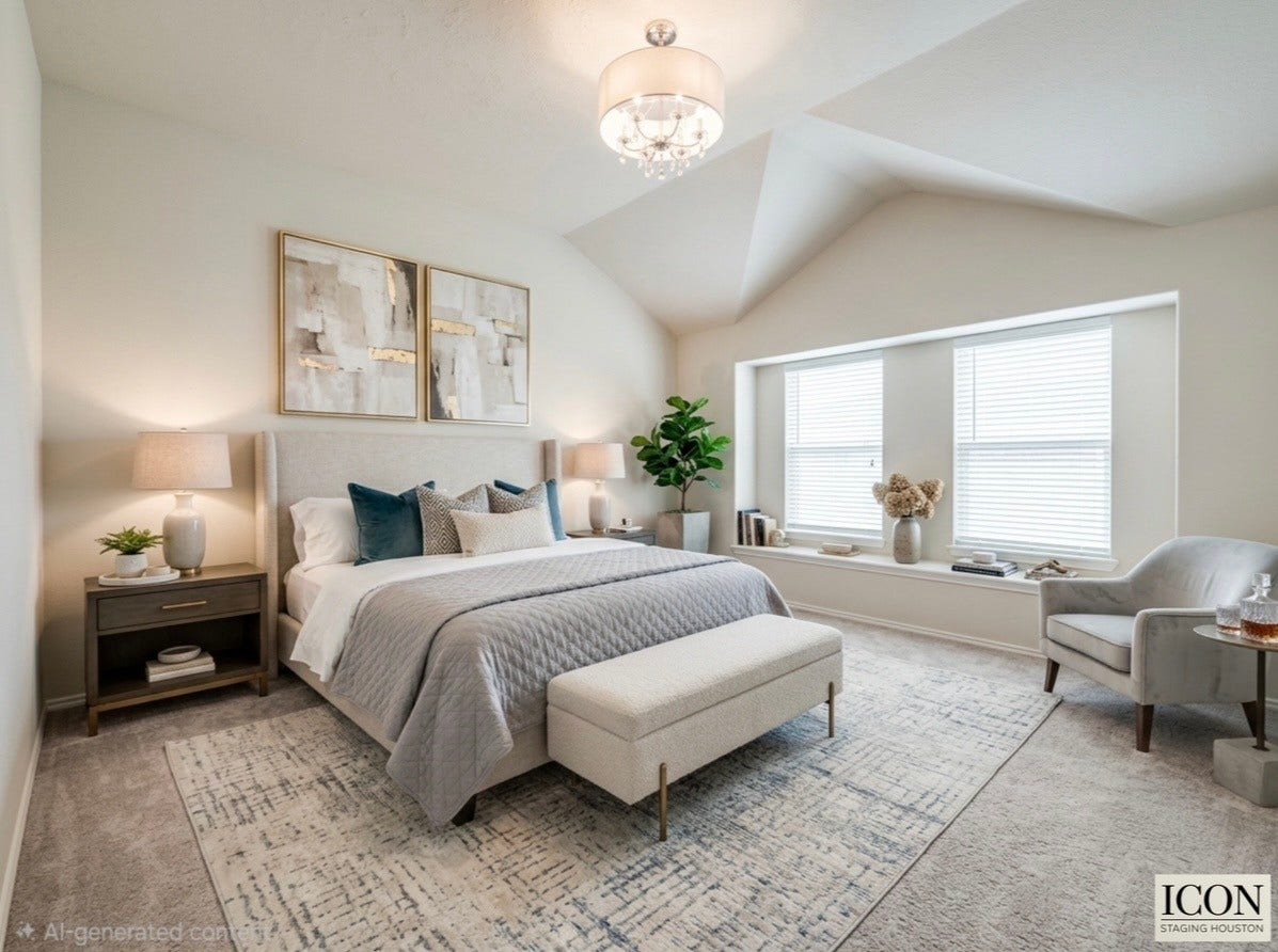 Virtual Staging - Master Bedroom